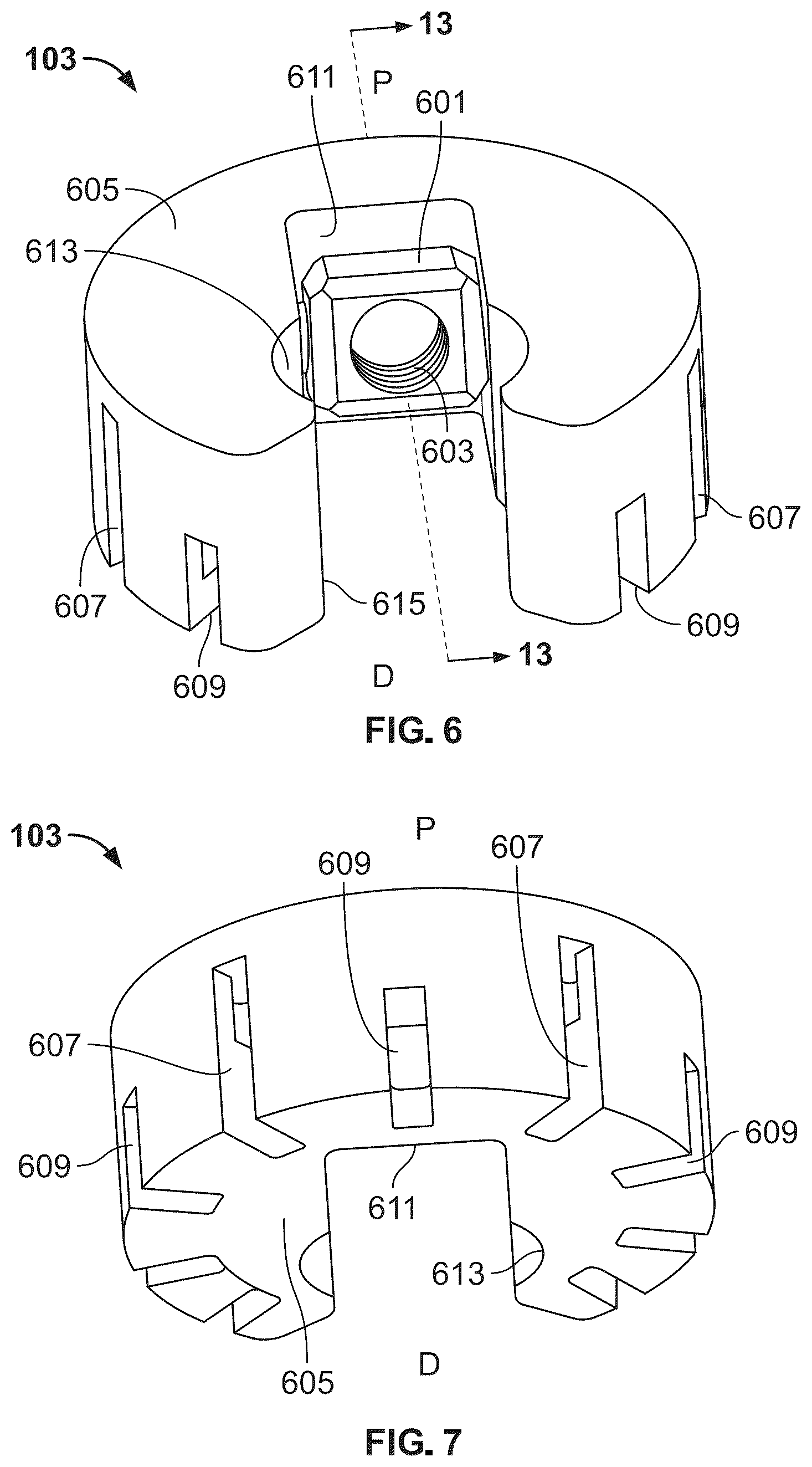 Patent US12588988 Figure 6 – Implant delivery