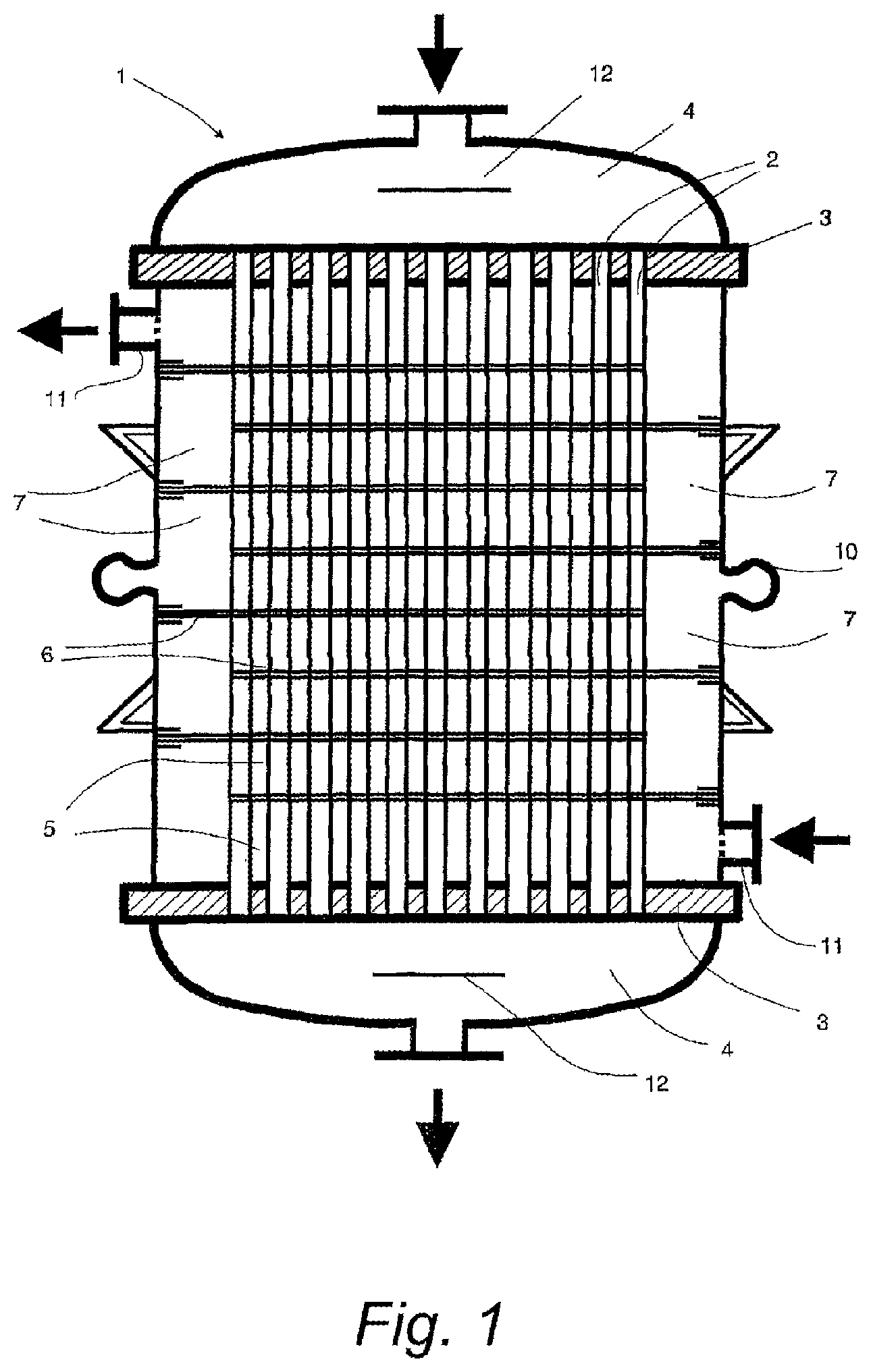 Patent US12590005 — Process and reactor for producing phosgene — Figure 1