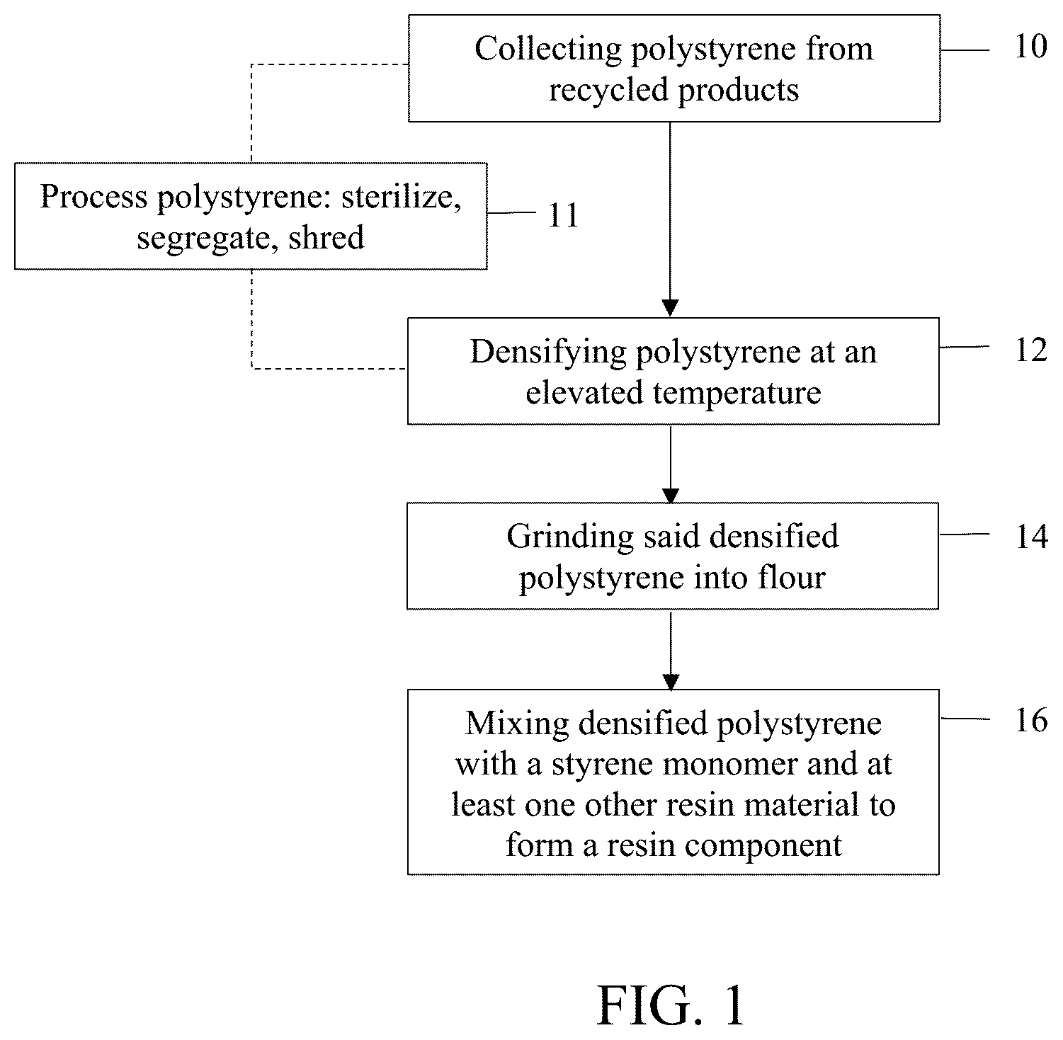 Patent US12590030 — Vaults, lids and trenches using recycled polystyrene — Figure 1
