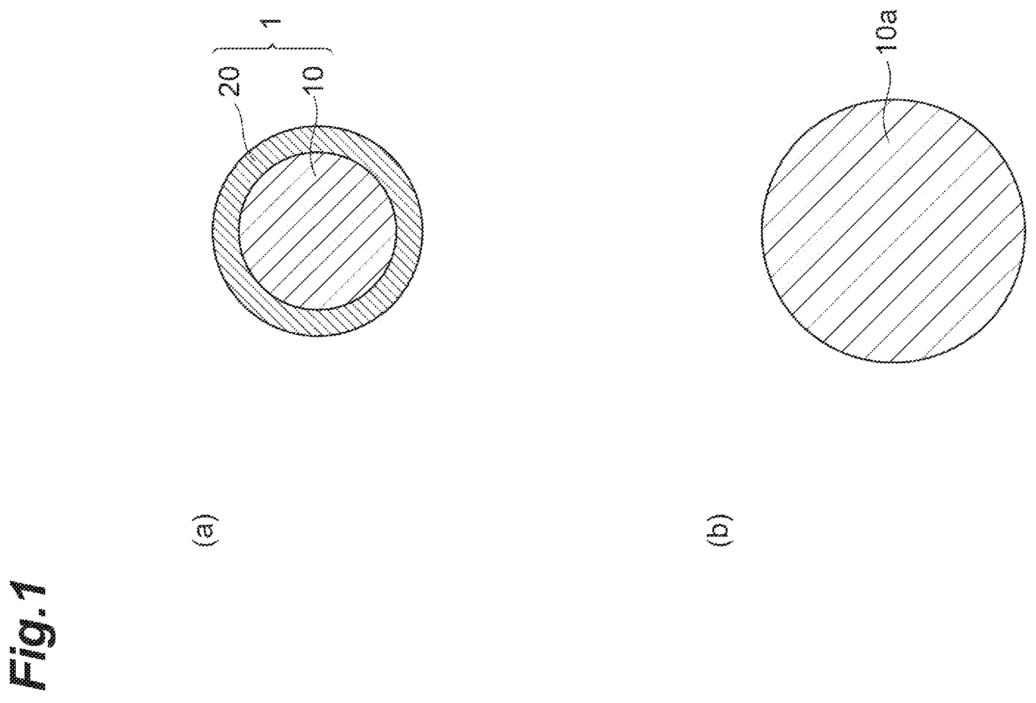 Patent US12590190 Figure 1 – Coated resin particles and method for producing coated resin particles