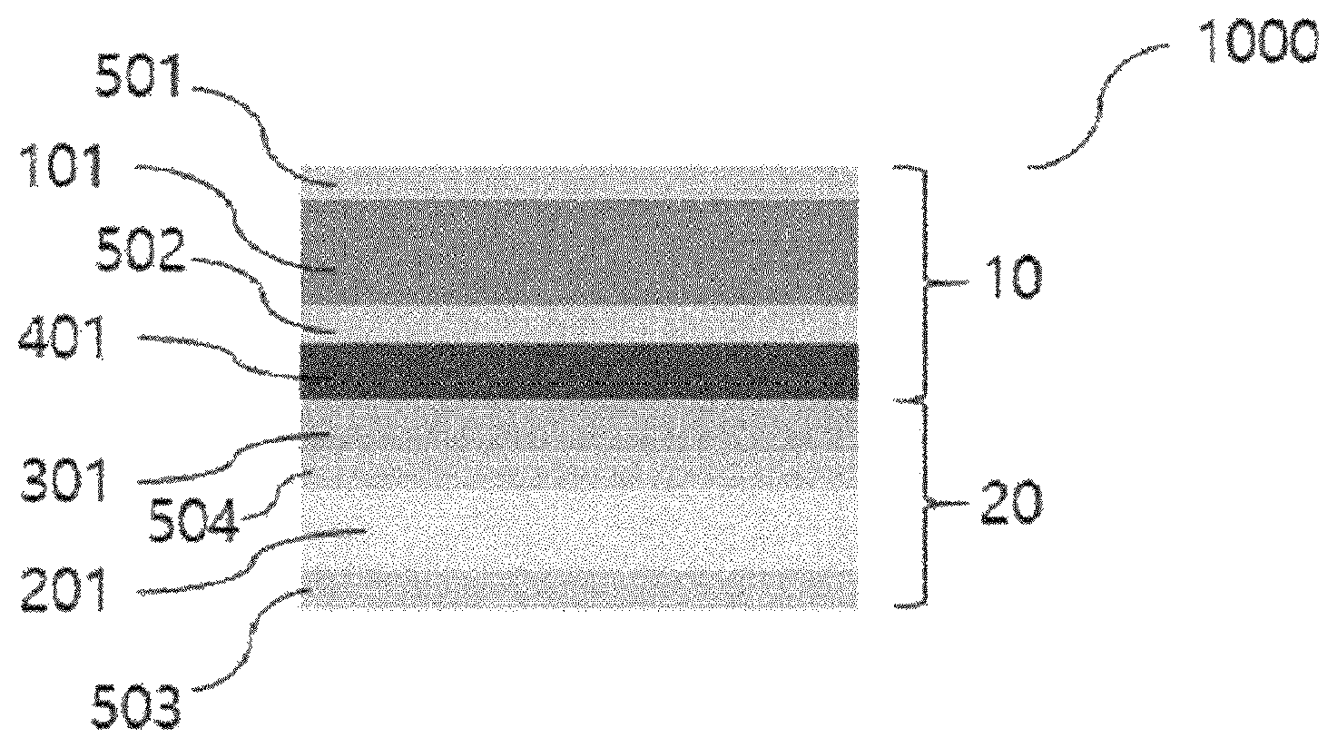 Patent US12590226 — Adhesive composition and surface protection film — Figure 1
