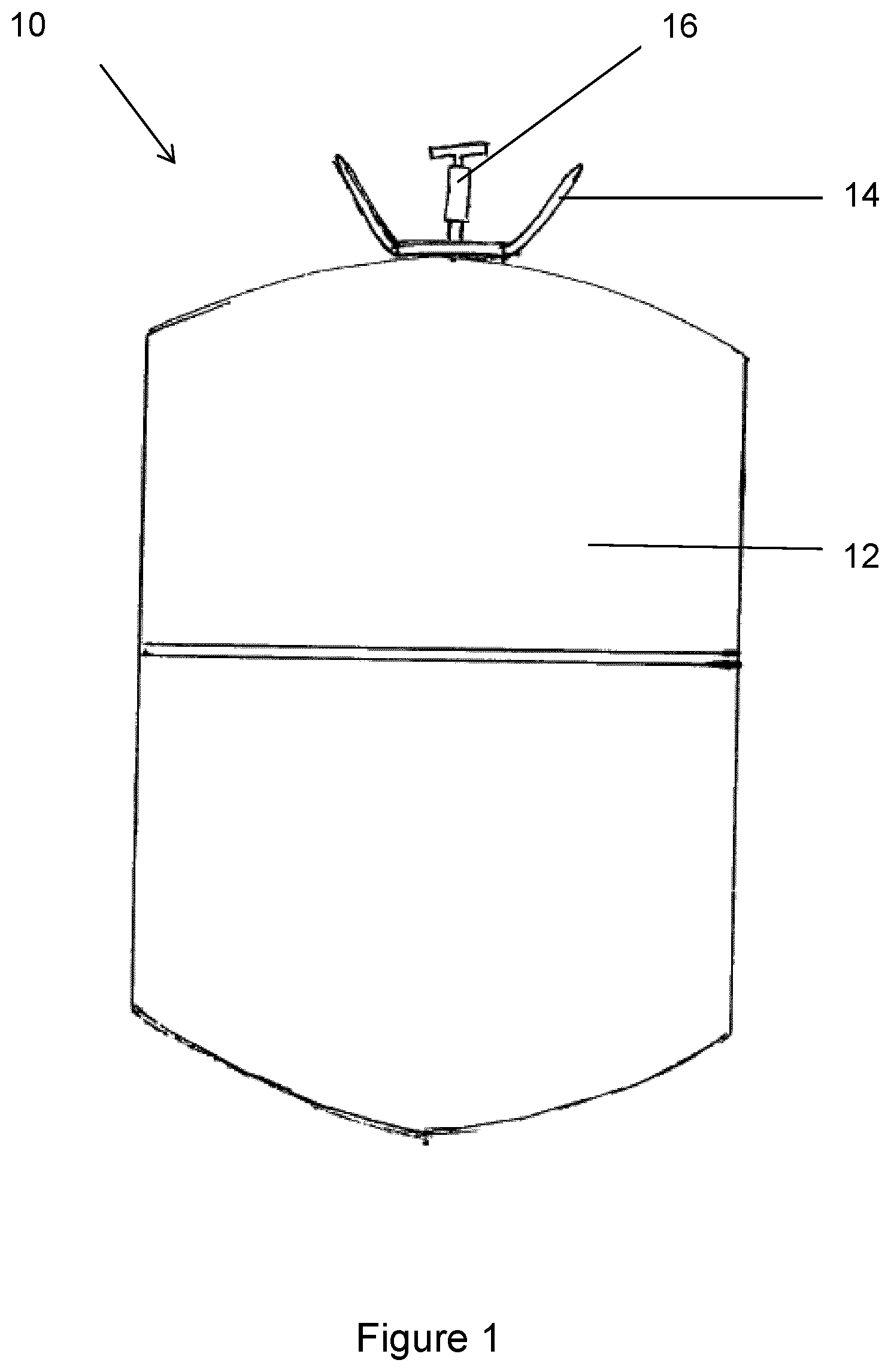 Patent US12590233 — Sprayable composition and method — Figure 1