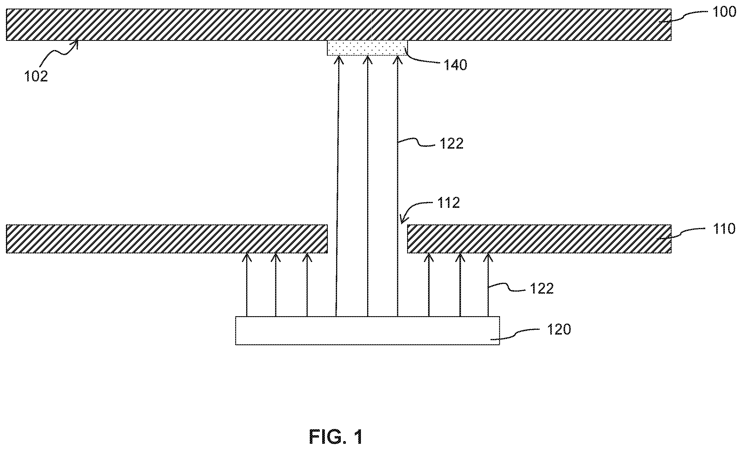 Patent US12590244 — Method for patterning a coating on a surface and device including a patterned coating — Figure 1
