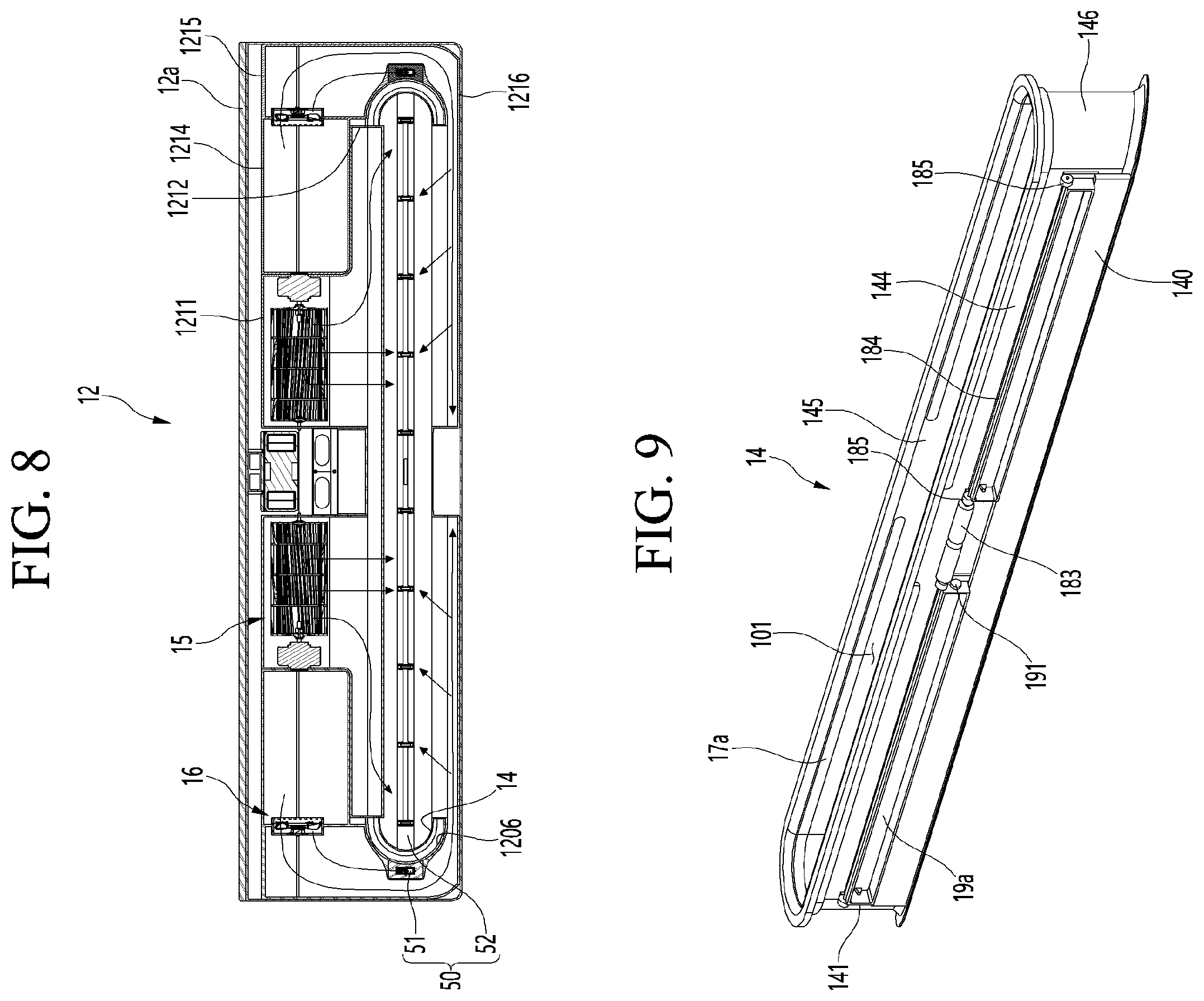 Patent US12590400 Figure 6 – Hanger device configured to have at least one of a wind guard or a wind guard housing