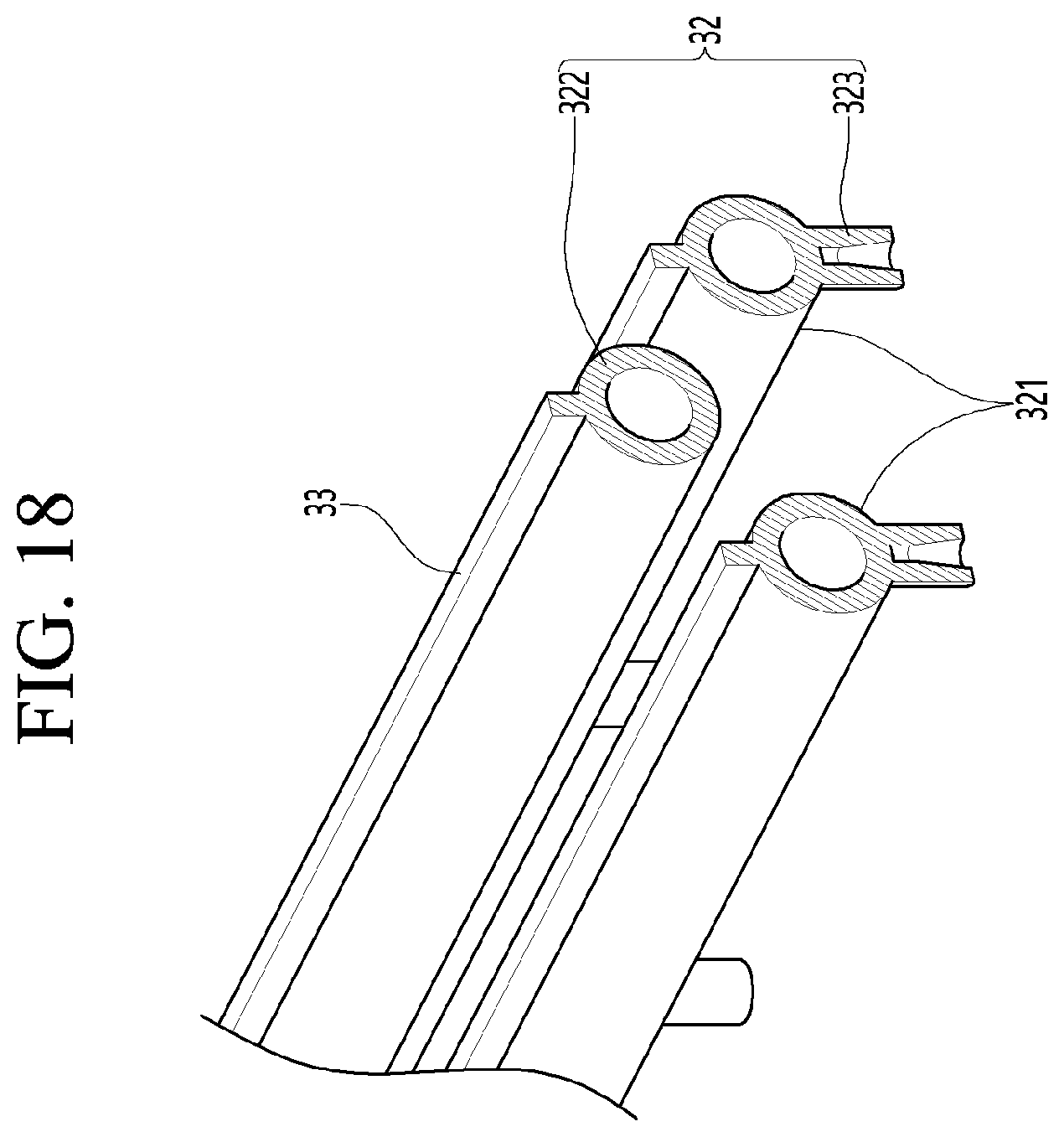 Patent US12590400 Figure 14 – Hanger device configured to have at least one of a wind guard or a wind guard housing