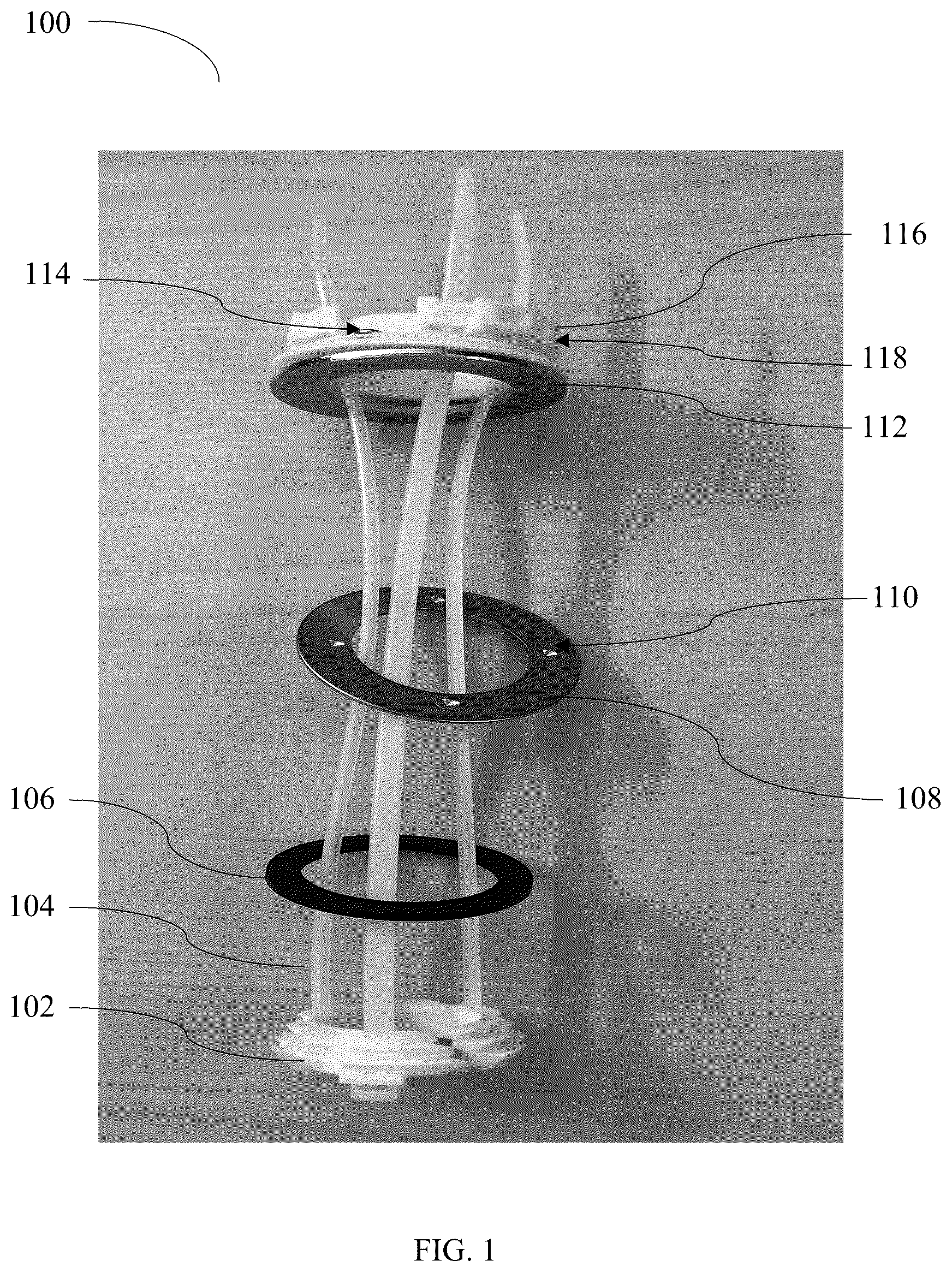 Patent US12590445 — Faucet installation assemblies and methods of installing the same — Figure 1