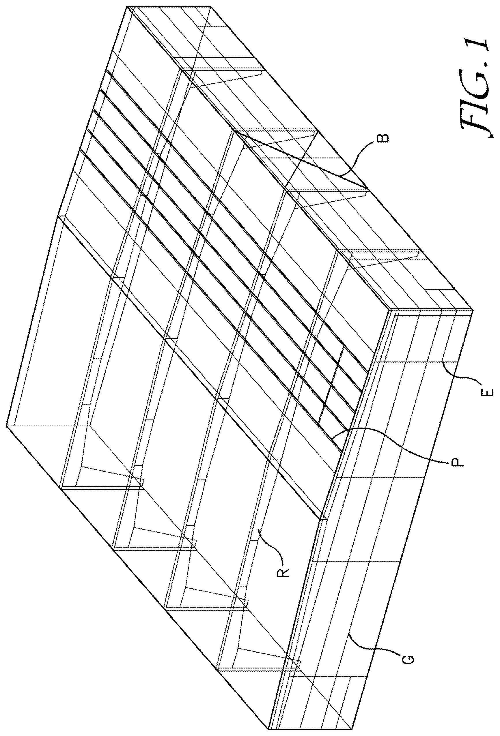 Patent US12590458 — Modified purlin clip and key slotted purlin system — Figure 1