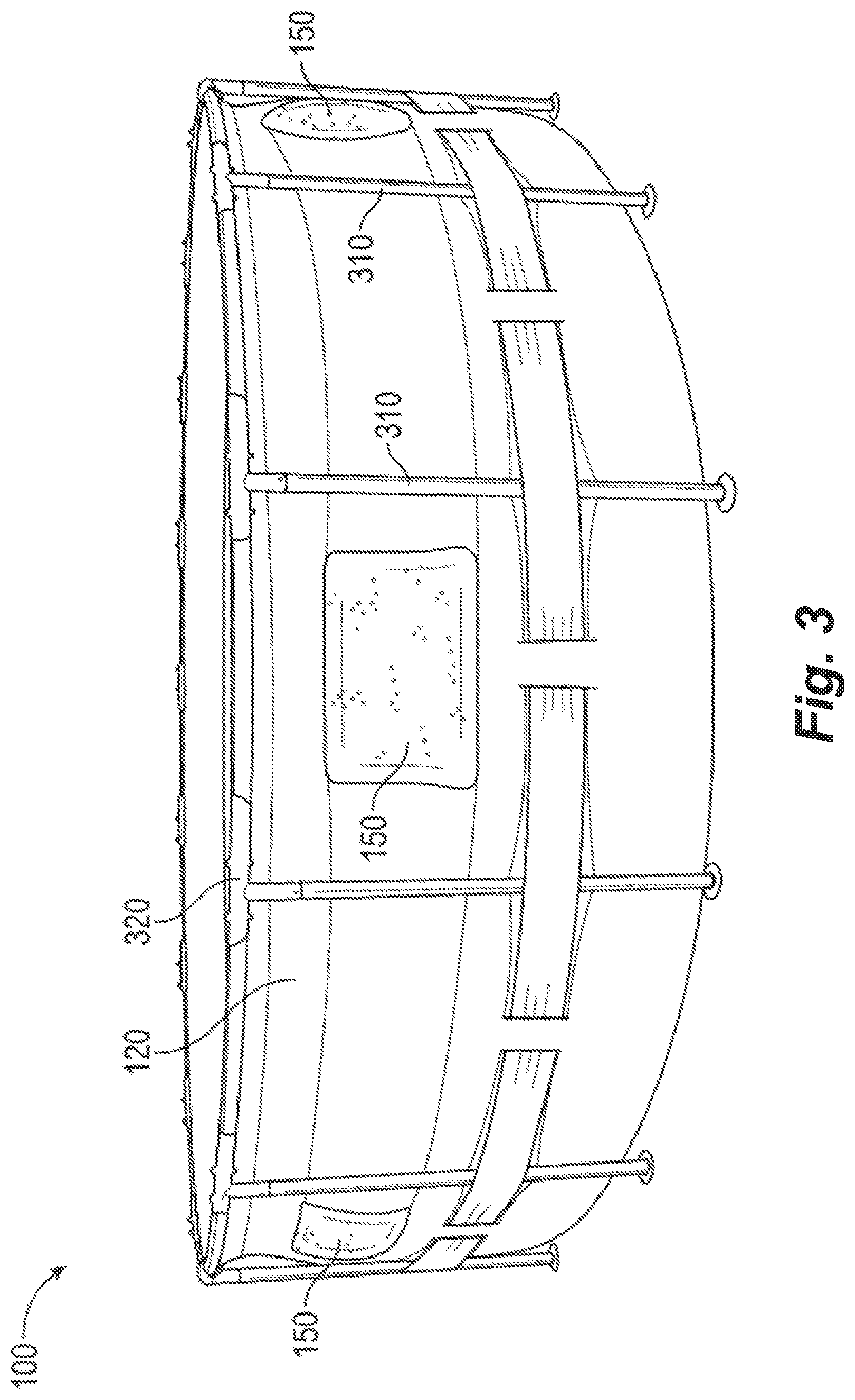 Patent US12590467 Figure 3 – Drain plug for an above-ground pool