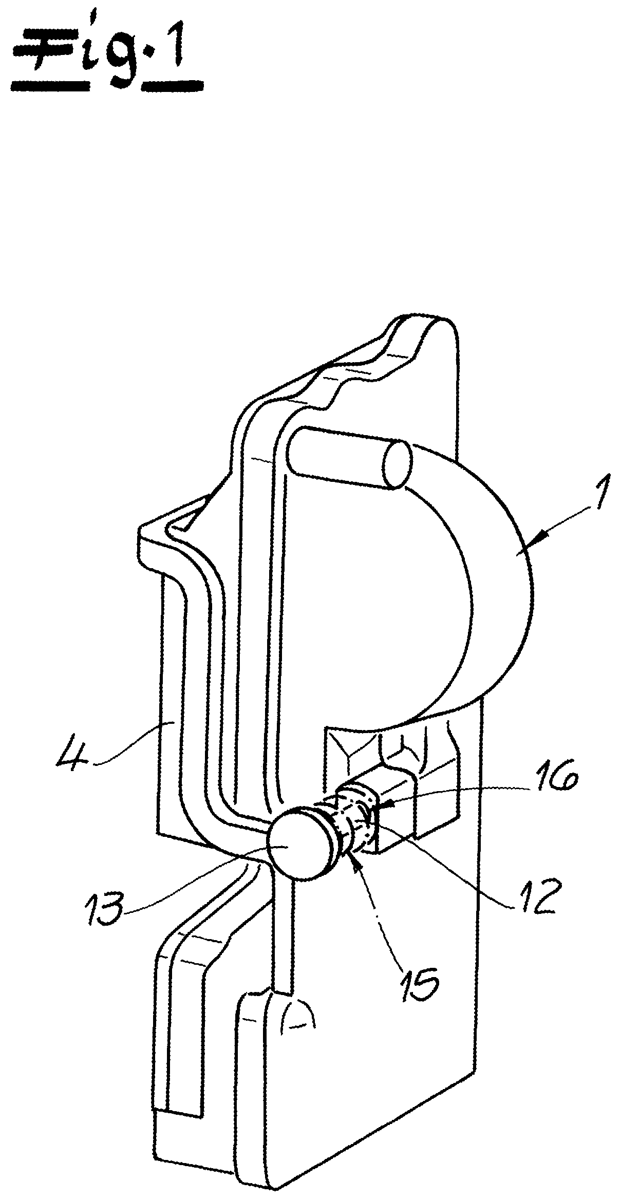 Patent US12590477 — Motor vehicle lock, in particular motor vehicle door lock — Figure 1