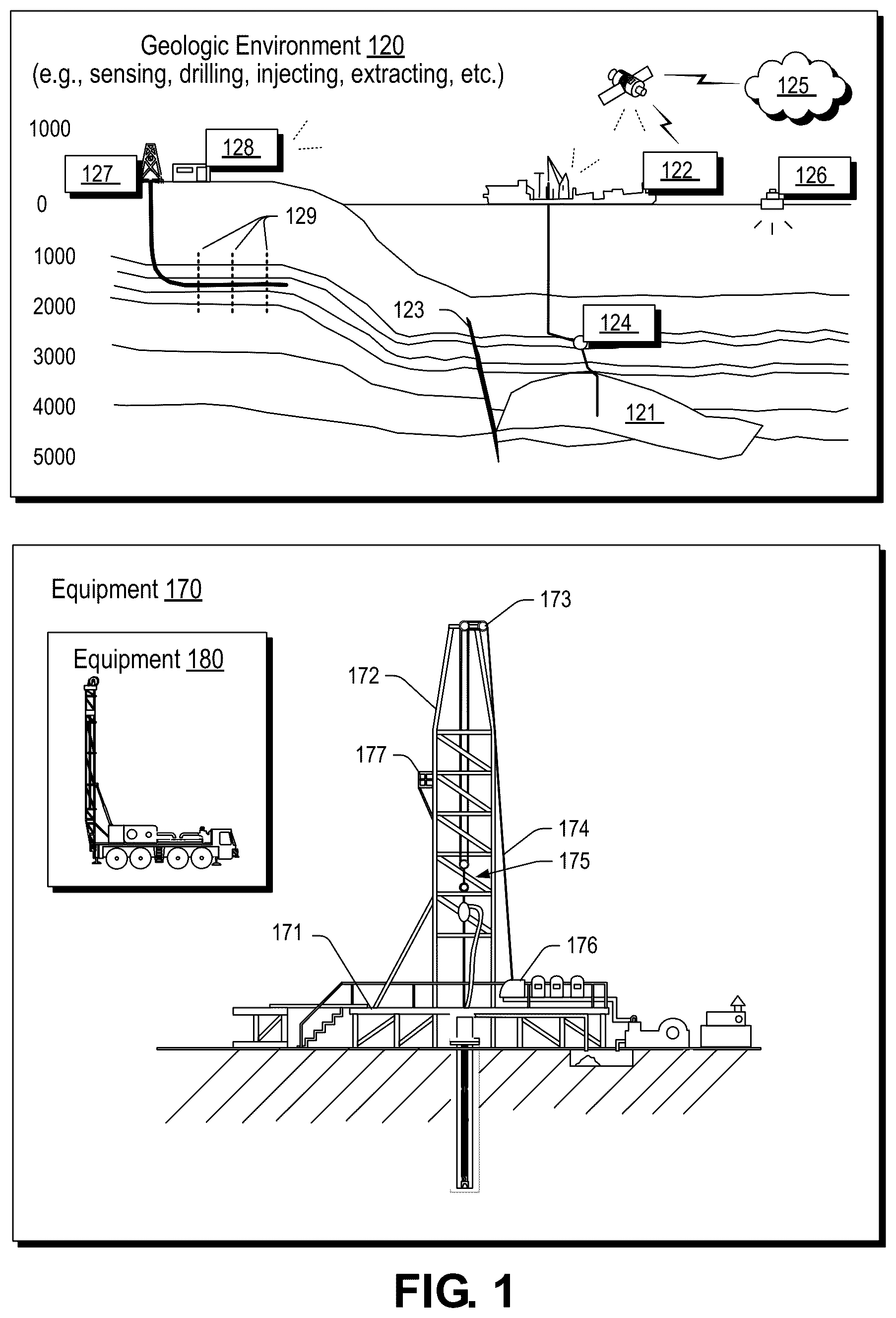 Patent US12590526 — Wellbore drill deviation handling — Figure 1