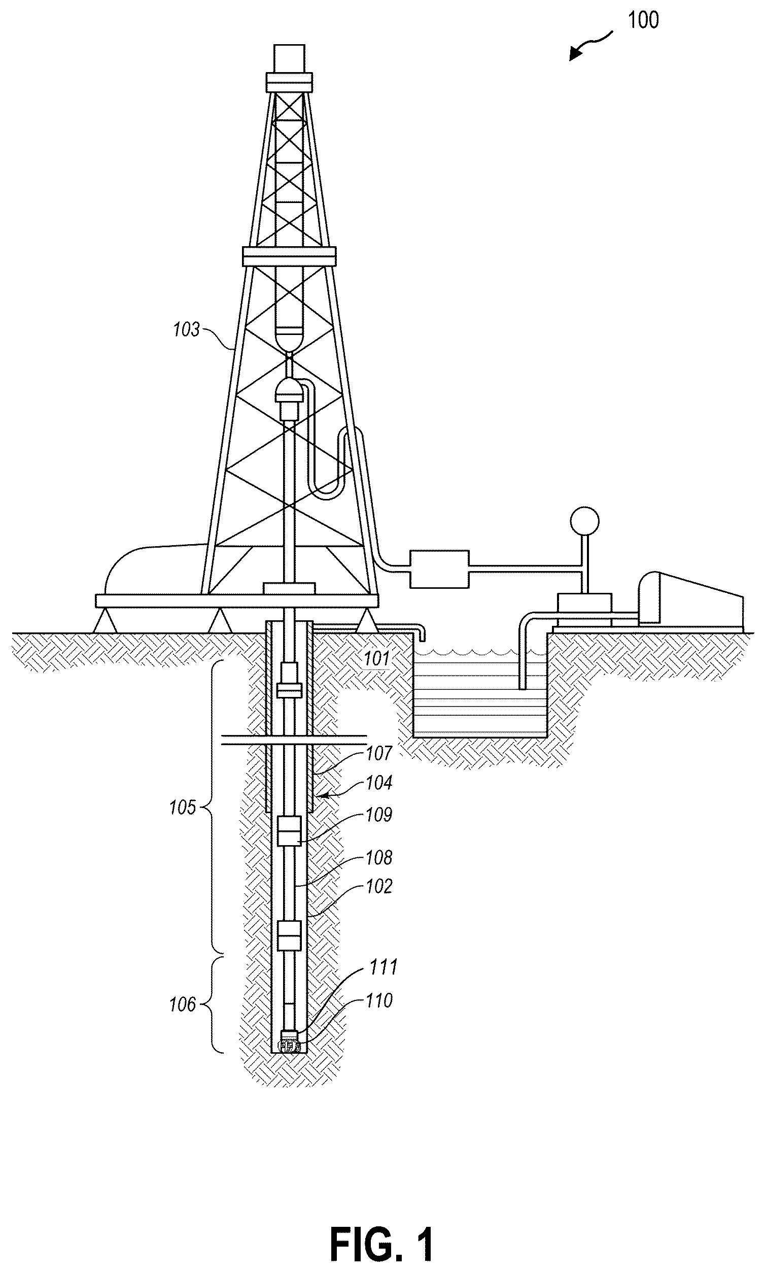 Patent US12590536 — Systems and methods for surface supervision of a downhole tool — Figure 1