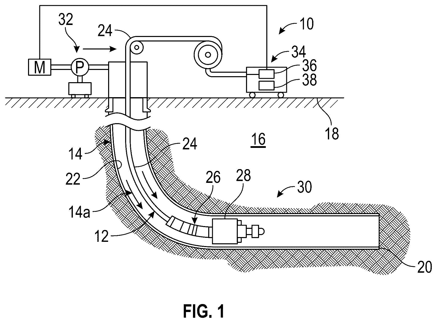 Patent US12590537 — Piezoelectric leaf cell sensor array for multiphase gas-oil-water flow metering — Figure 1