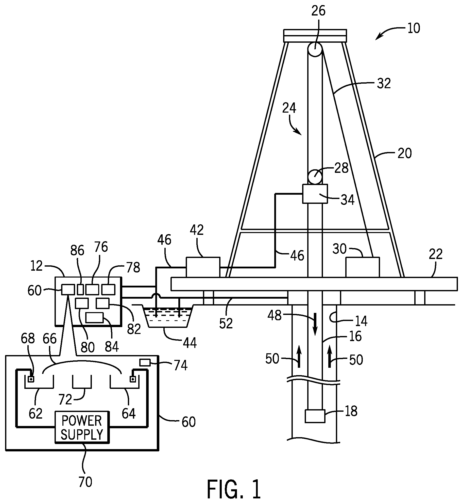 Patent US12590539 — Systems and methods for analysis of drilling fluid — Figure 1