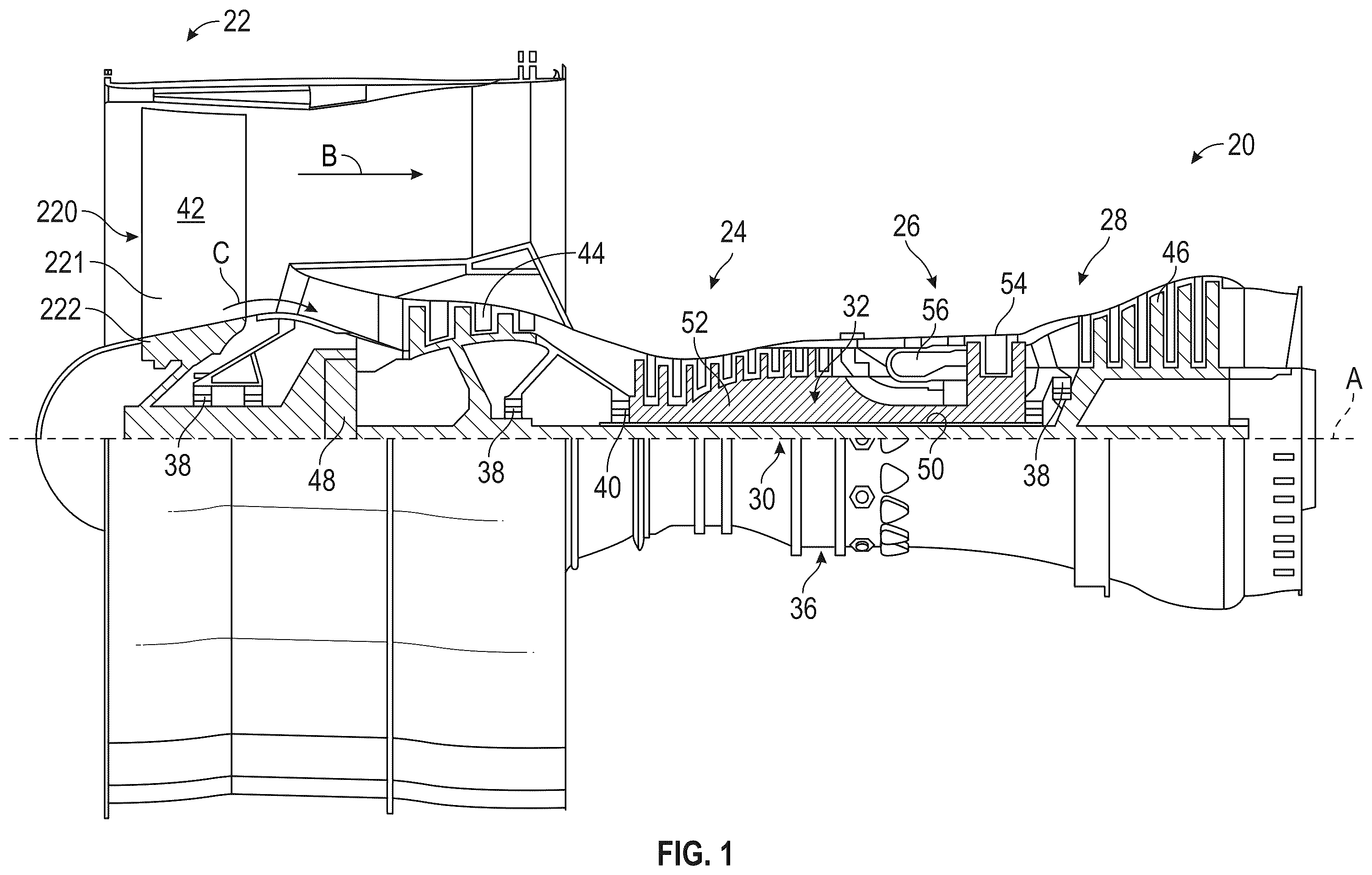 Patent US12590547 — Split case with coatable transistion feature — Figure 1