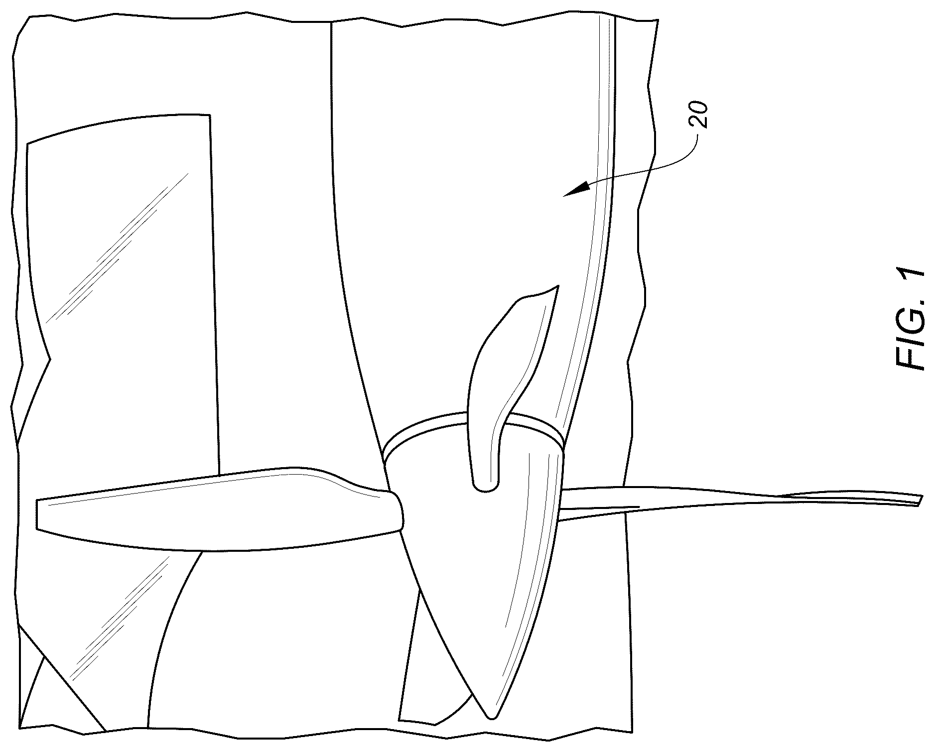 Patent US12590551 — Oil tank return for an aircraft engine oil system — Figure 1