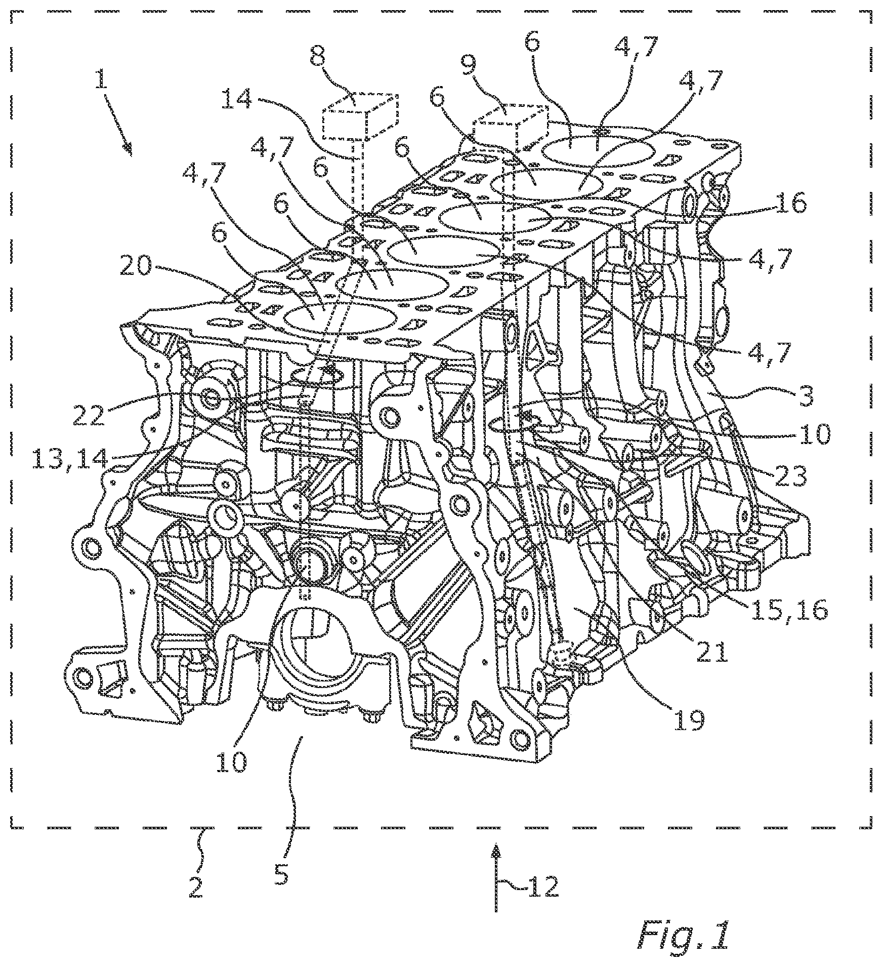 Patent US12590553 — Internal combustion engine for a motor vehicle, motor vehicle, and method — Figure 1