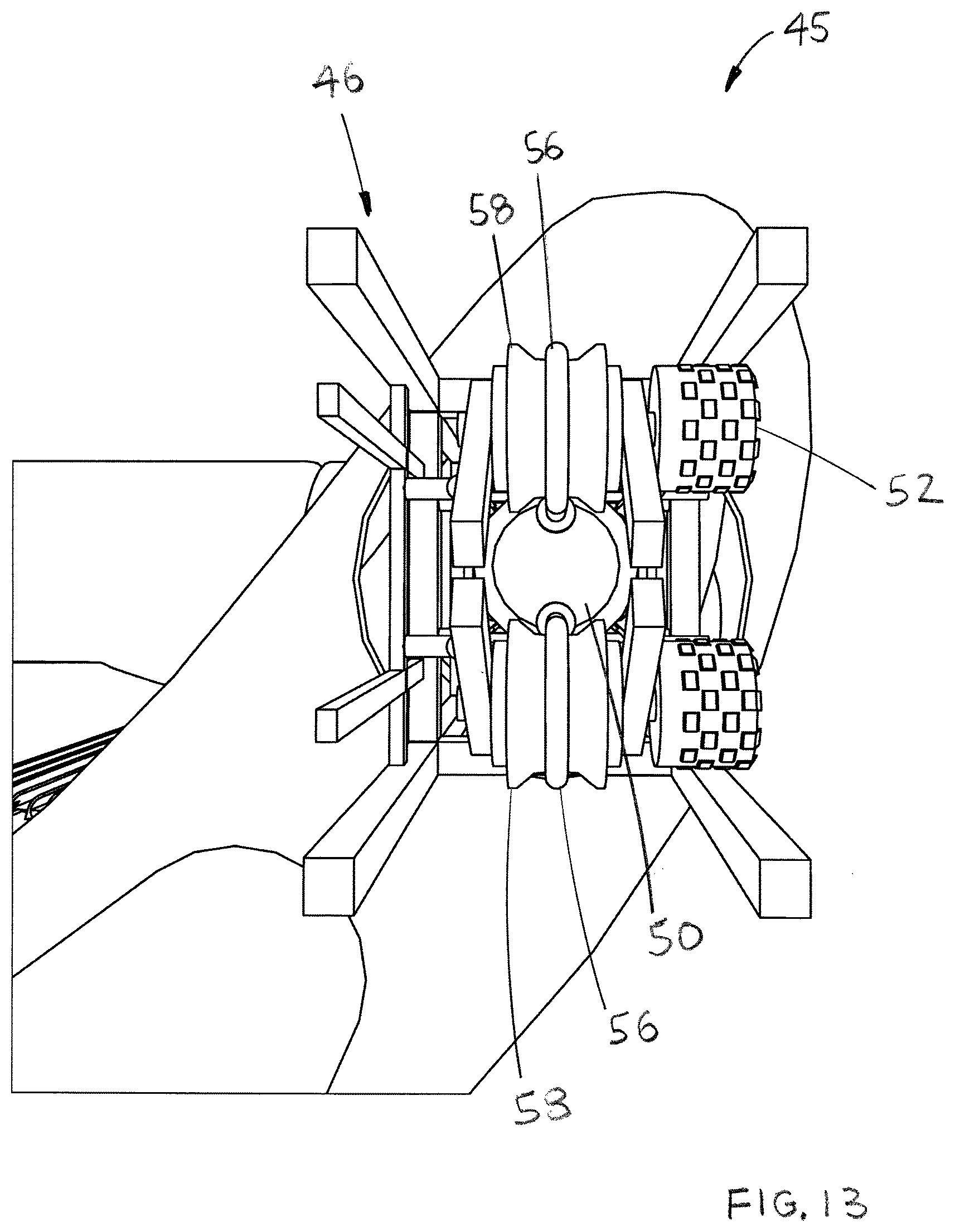 Patent US12590565 Figure 13 – Modular wind turbine blade designs