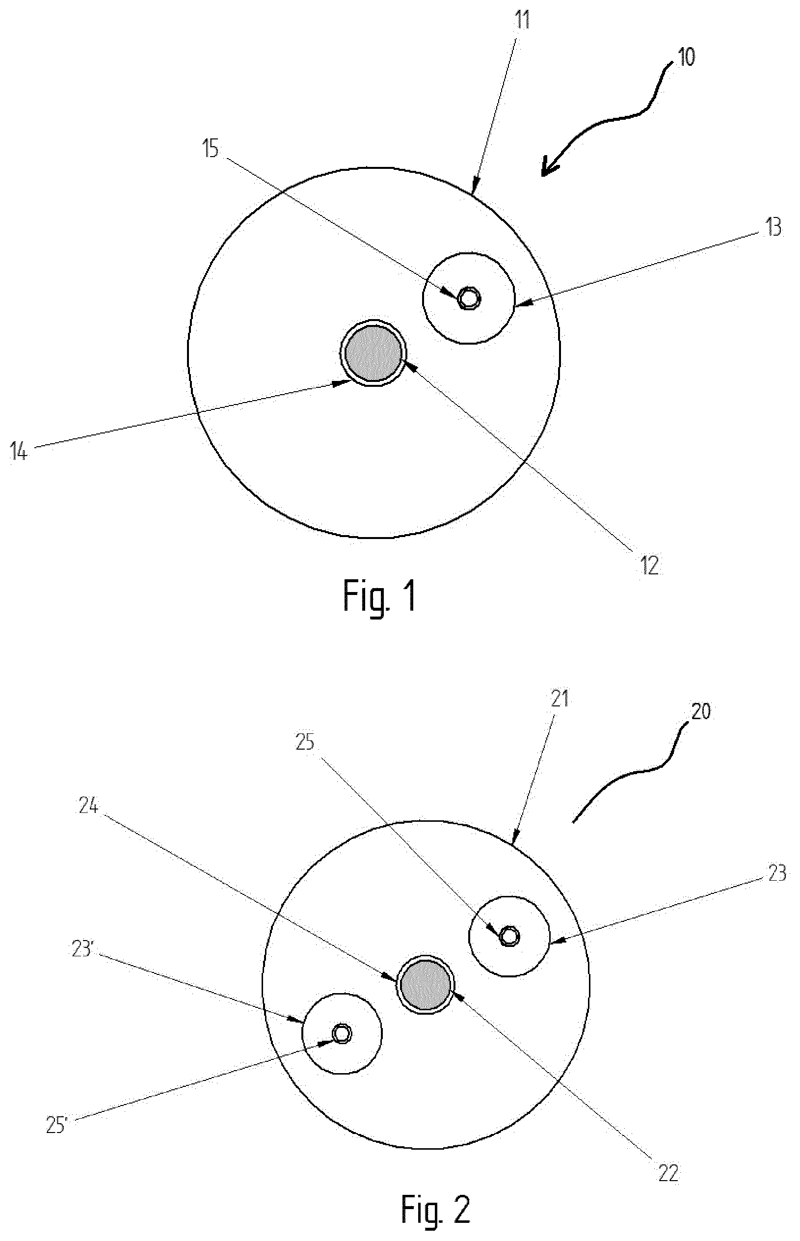 Patent US12590577 Figure 1 – Snap-on getter pump assembly and its use