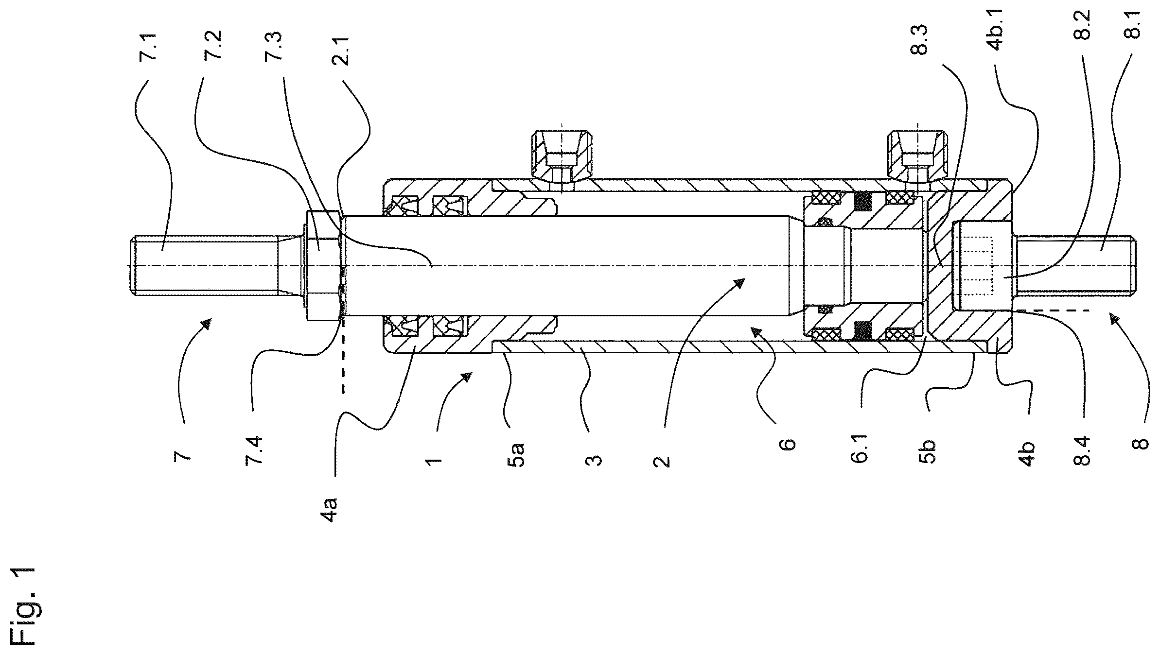 Patent US12590595 Figure 1 – Working cylinder