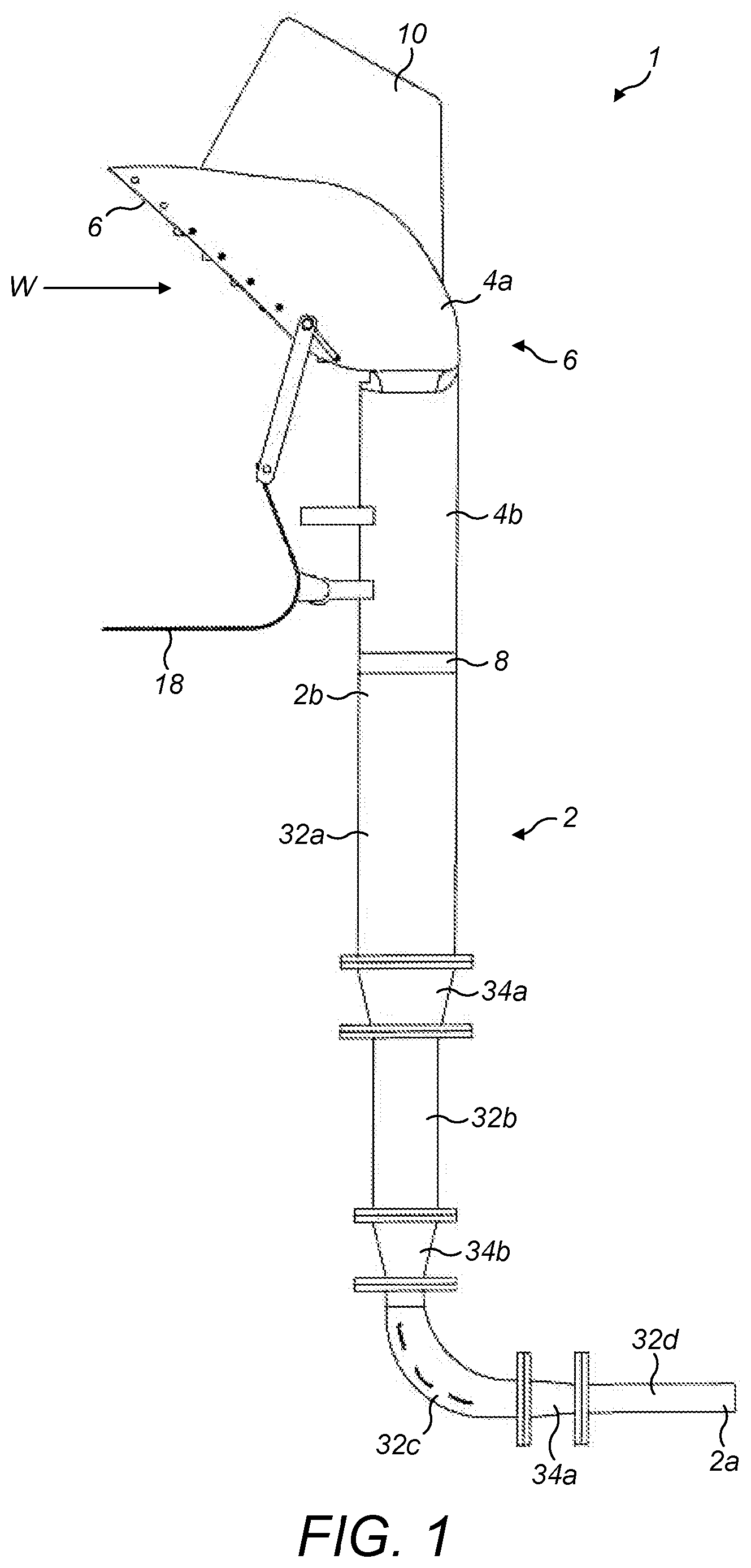 Patent US12590597 — Wind channelling and directing structures — Figure 1