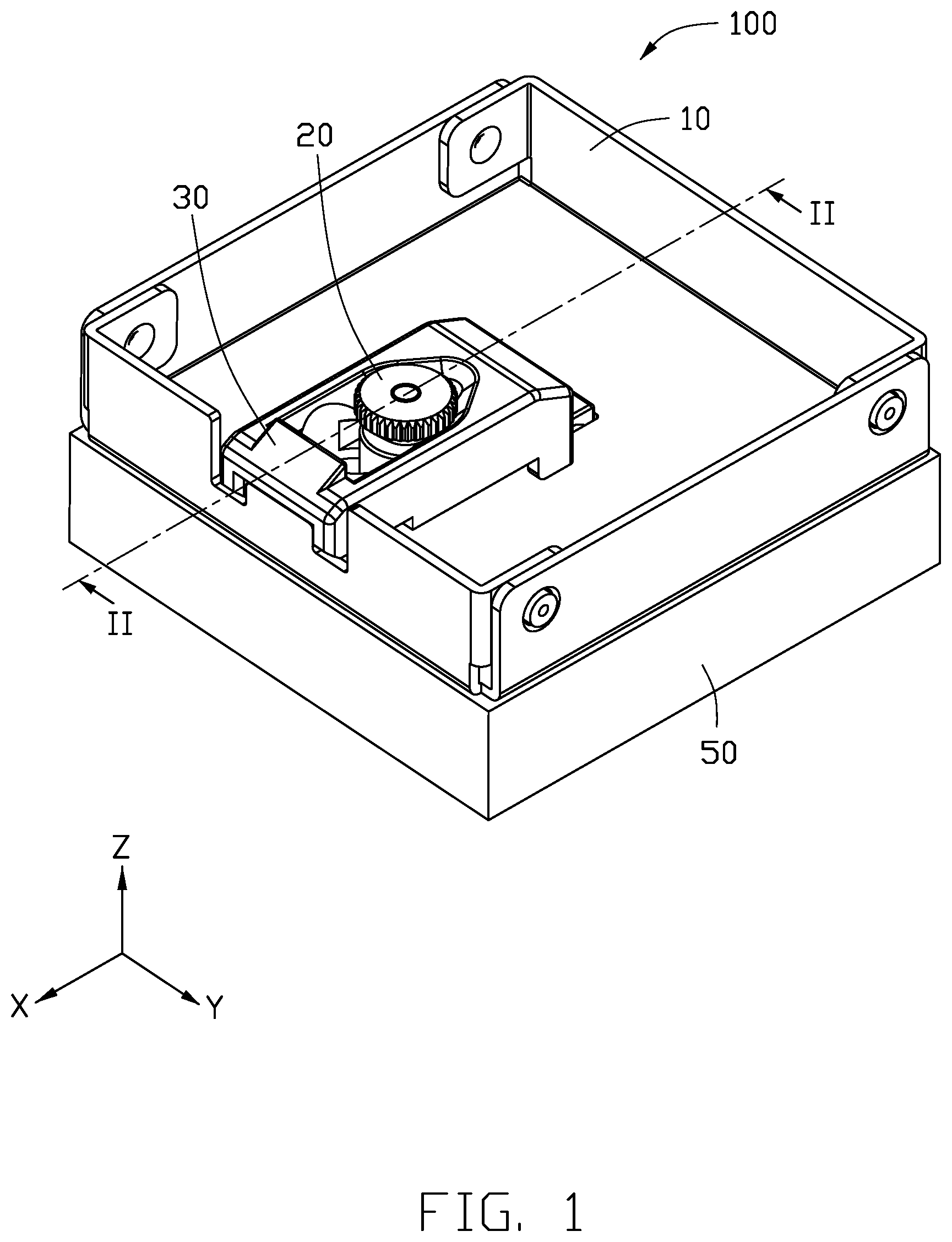 Patent US12590598 — Locking assembly — Figure 1