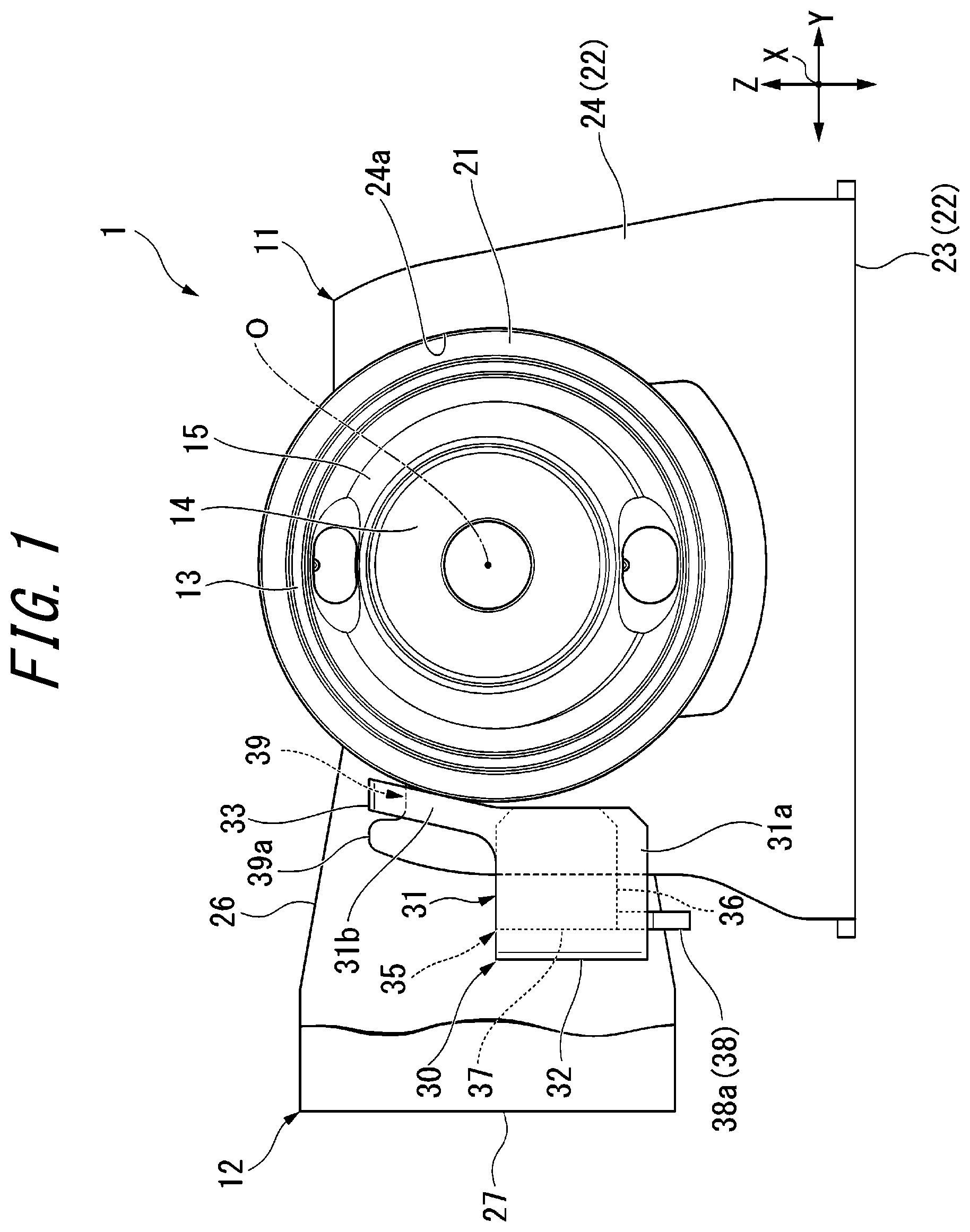 Patent US12590617 — Vibration isolation device — Figure 1