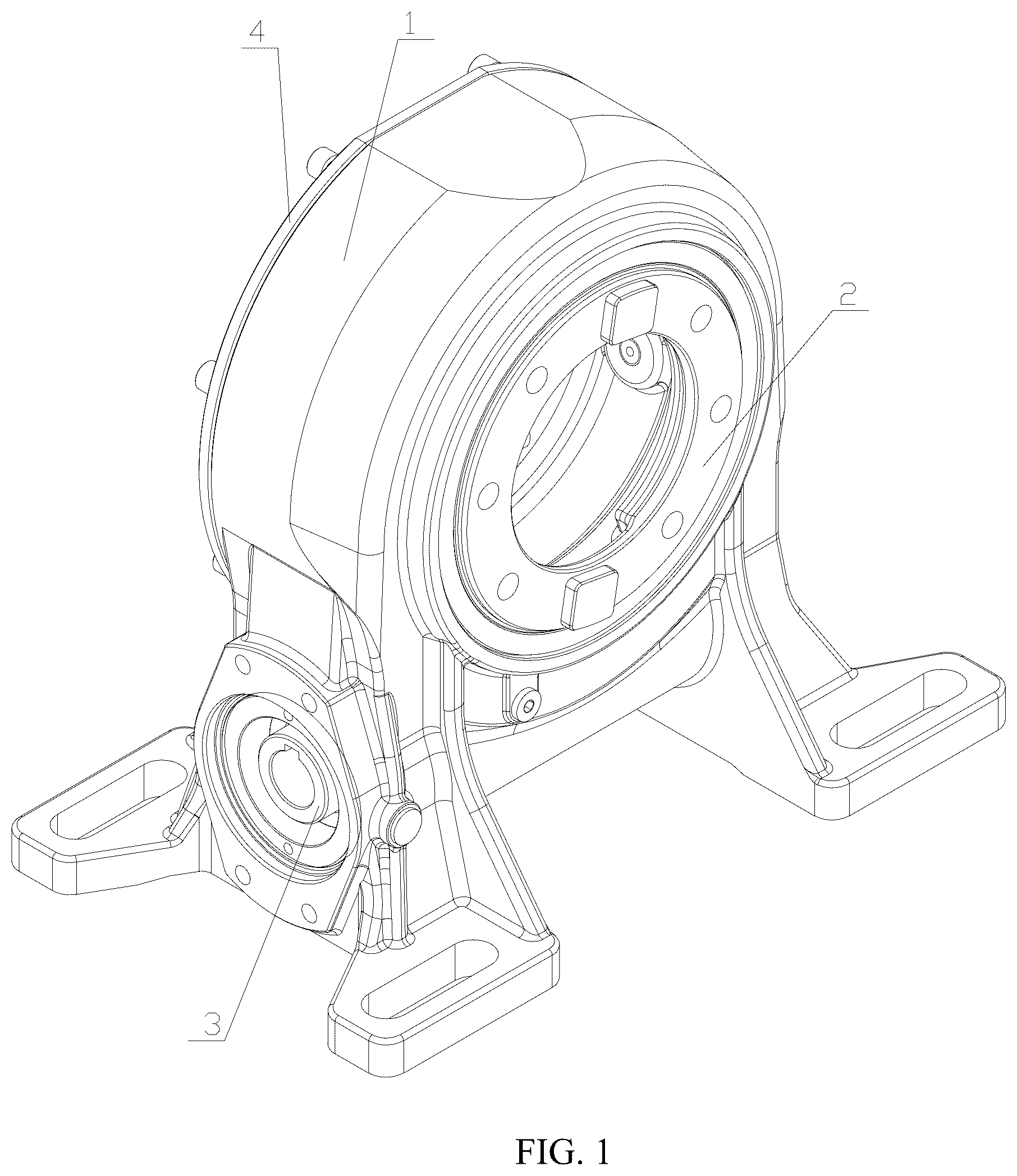 Patent US12590622 — Reduction gearbox for solar photovoltaic tracking — Figure 1