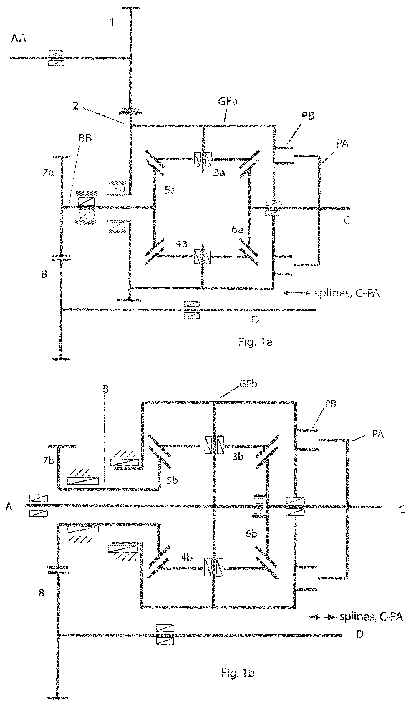 Patent US12590626 — SIVRT geartrain — Figure 1