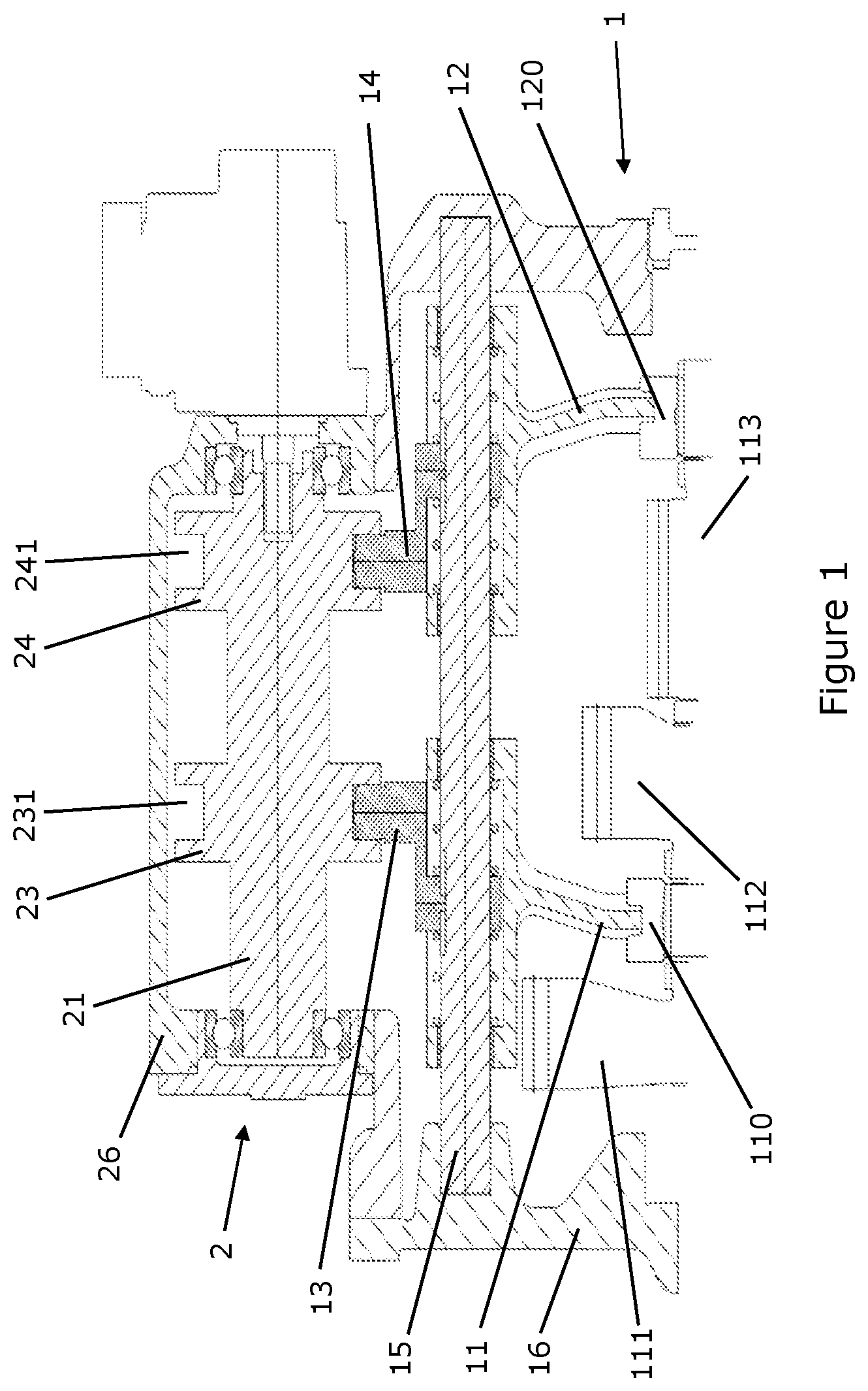 Patent US12590632 — Modular shifting system — Figure 1