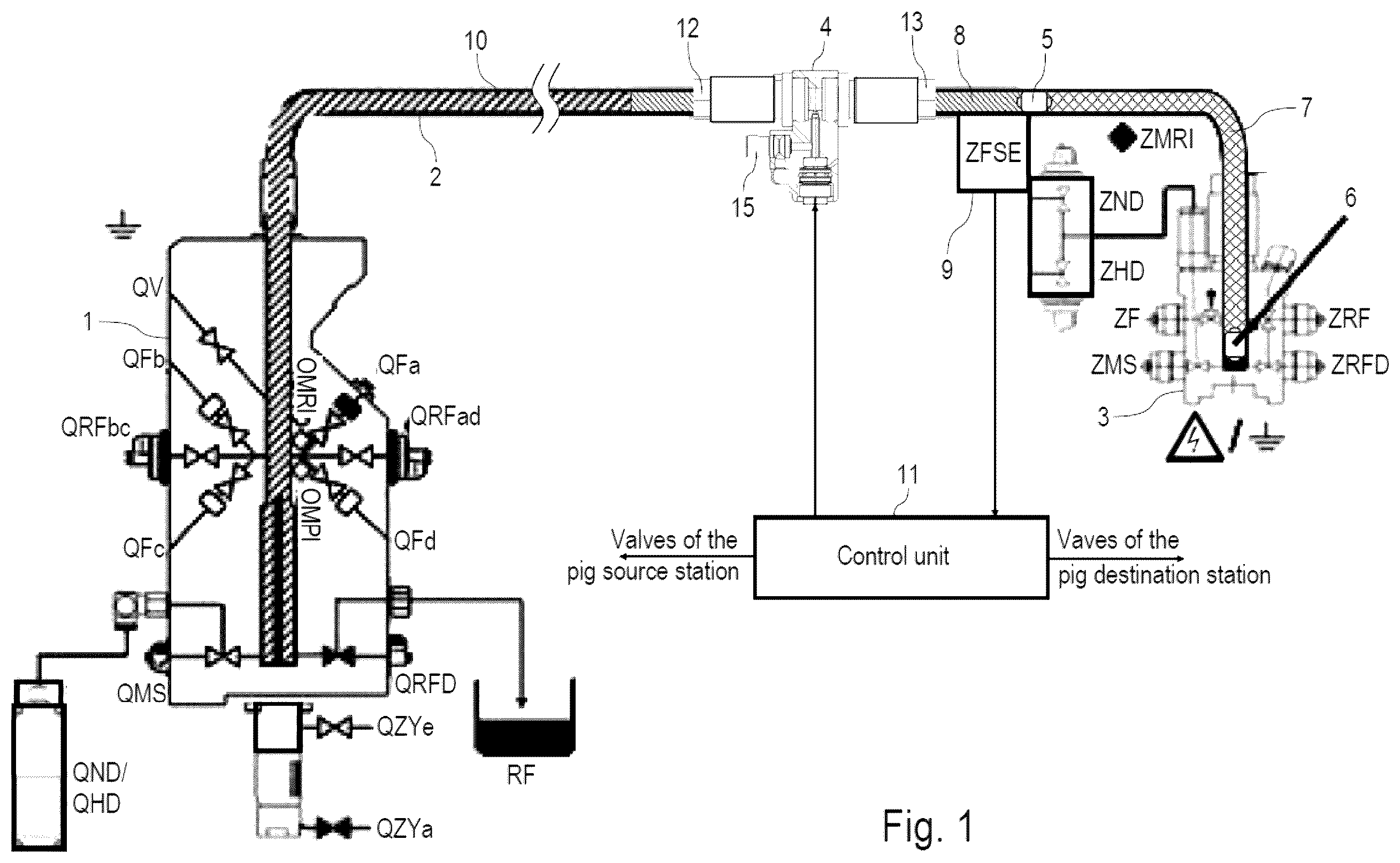Patent US12590664 — Coating material supply device — Figure 1