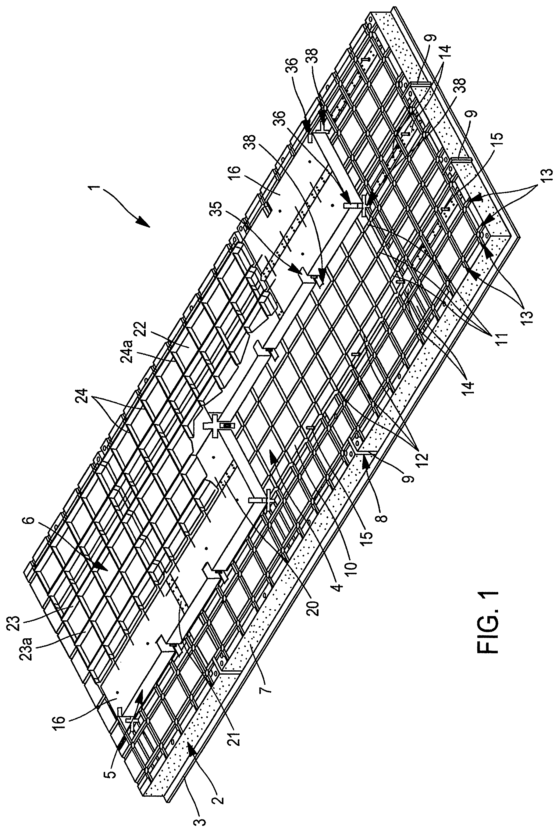 Patent US12590674 — Thermally insulating sealed tank comprising a reinforcing insulating plug — Figure 1