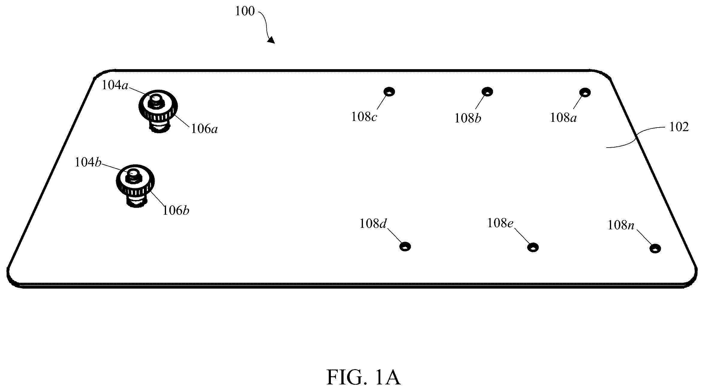 Patent US12590682 Figure 1 – Roof-mounted light fixture attachment apparatus and system