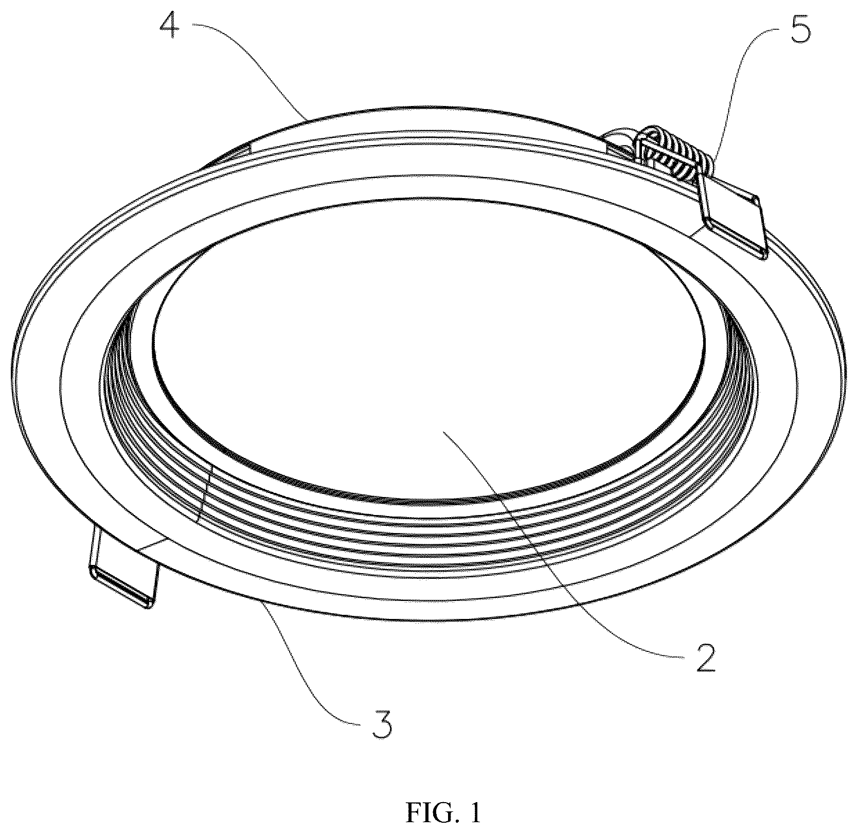 Patent US12590689 — Glare-adjustable lighting tool — Figure 1
