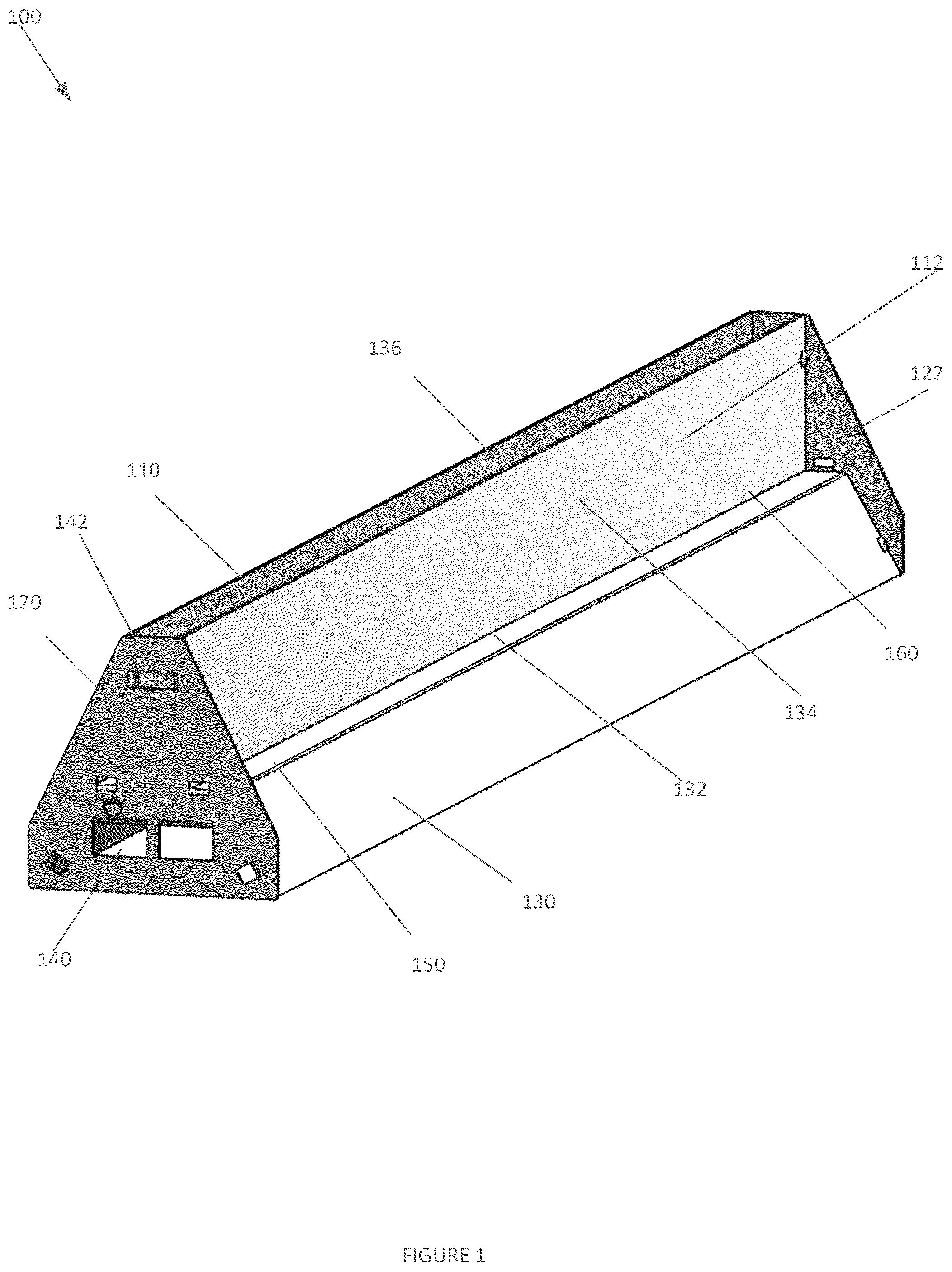 Patent US12590695 — Systems and methods for lighting fixtures — Figure 1
