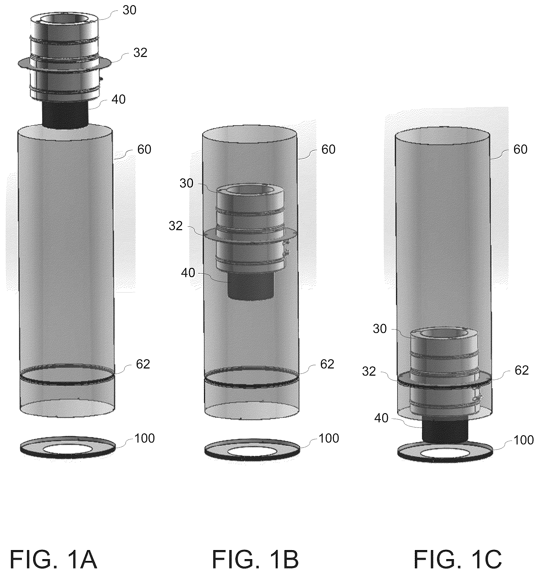 Patent US12590701 Figure 1 – Pass-through device for a chimney