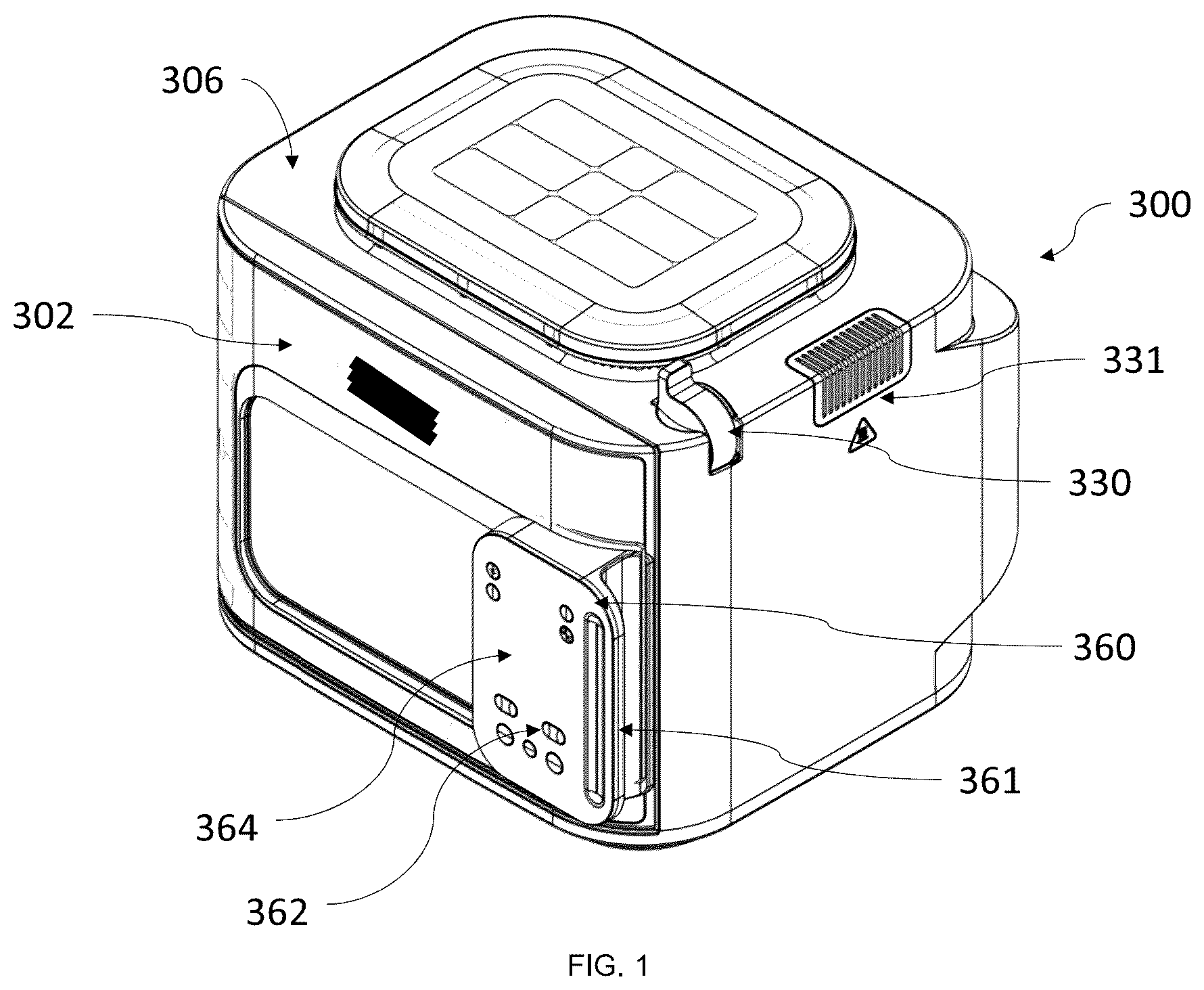 Patent US12590706 — Cooking device drainage systems — Figure 1
