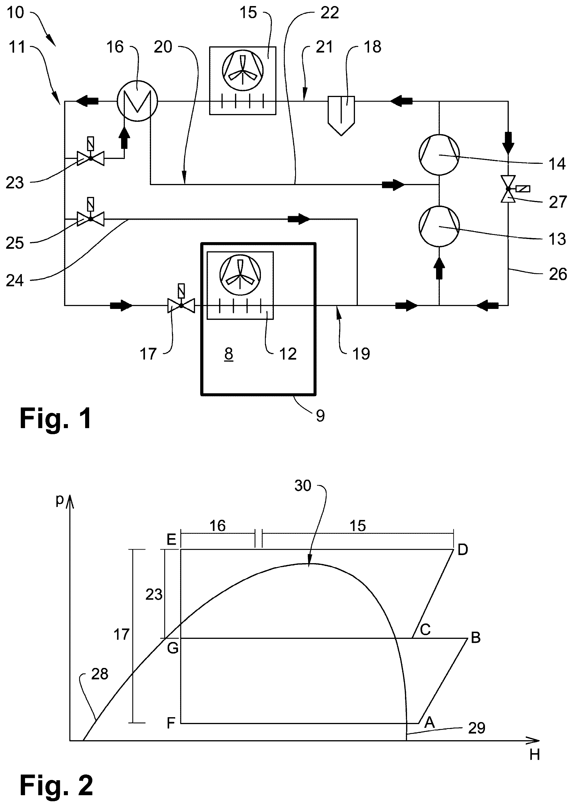 Patent US12590719 — Test chamber and method for its control having cooling circuit accommodating small volume test chamber — Figure 1