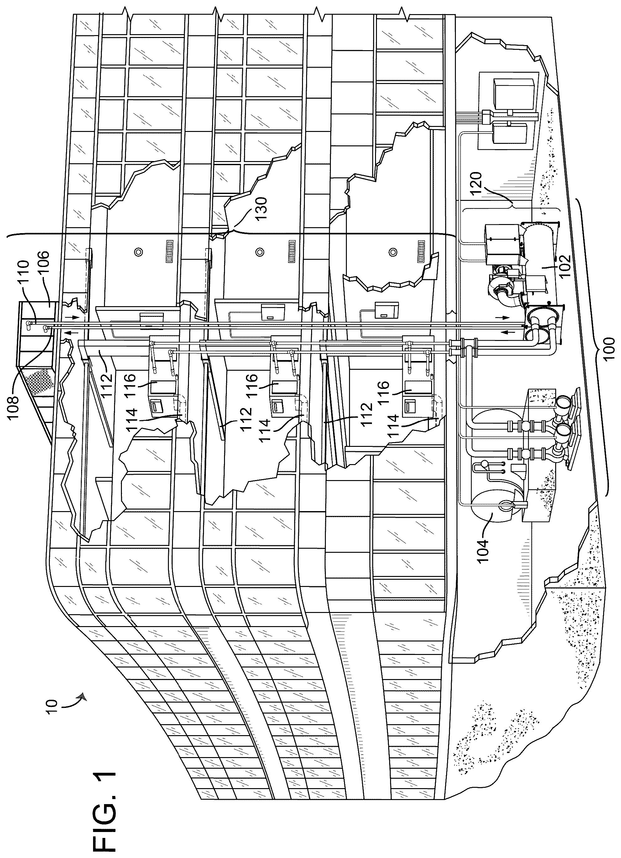 Patent US12590721 — Building management system with particulate sensing — Figure 1