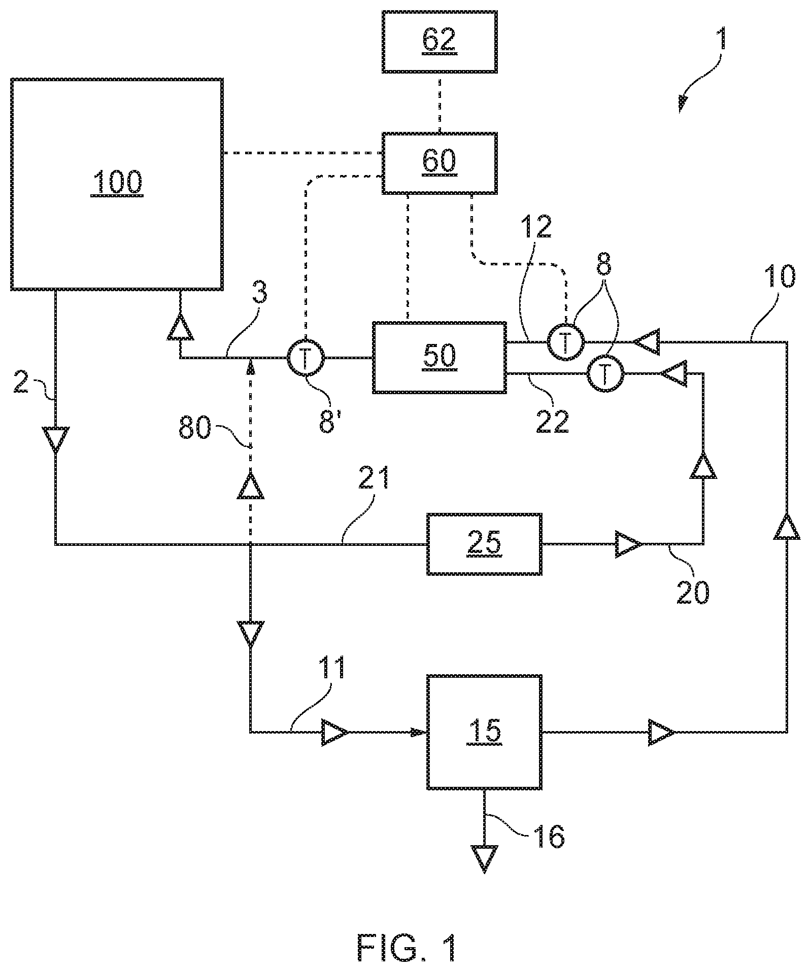 Patent US12590731 — Hydraulic unit — Figure 1