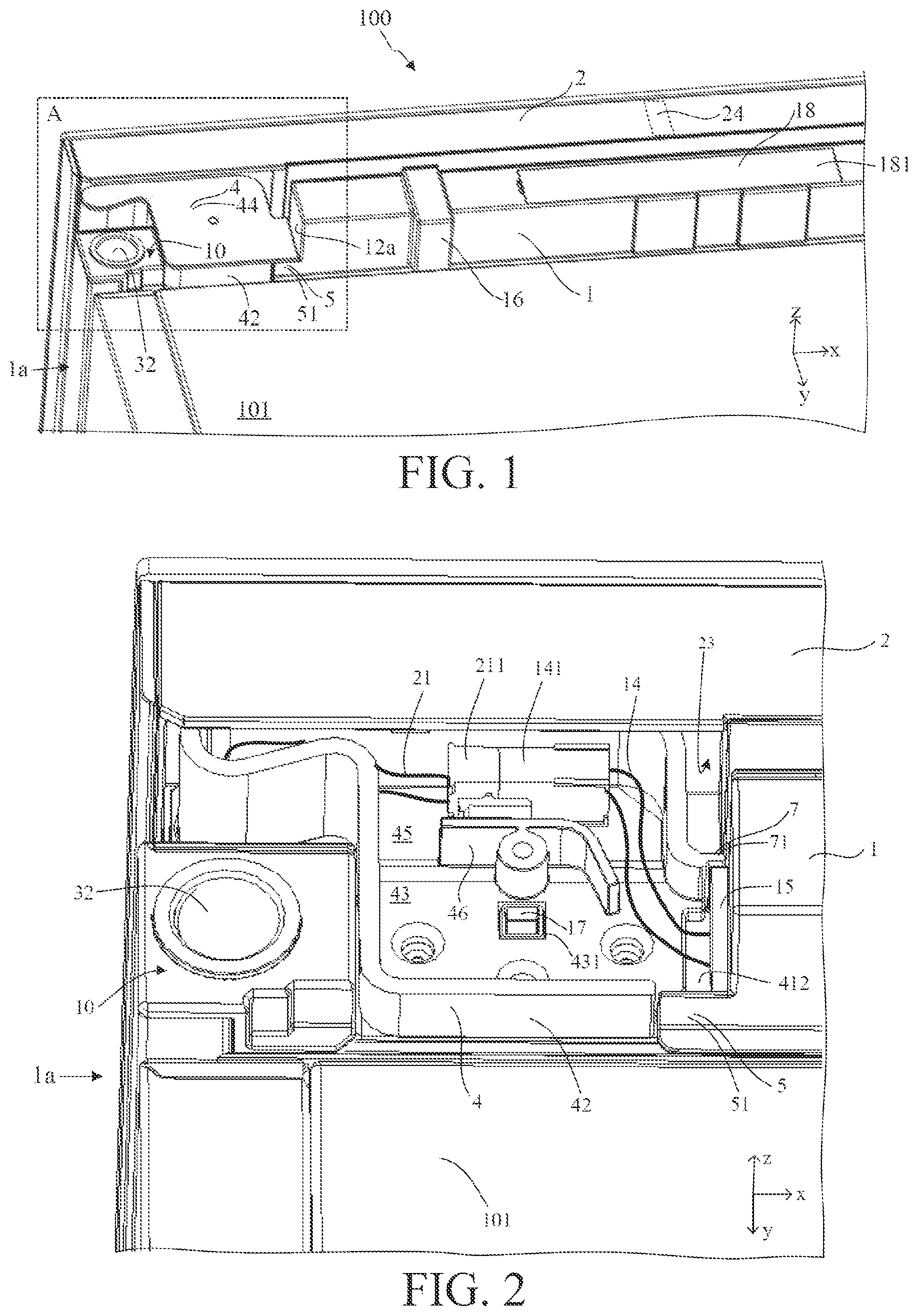 Patent US12590753 Figure 1 – Refrigeration appliance