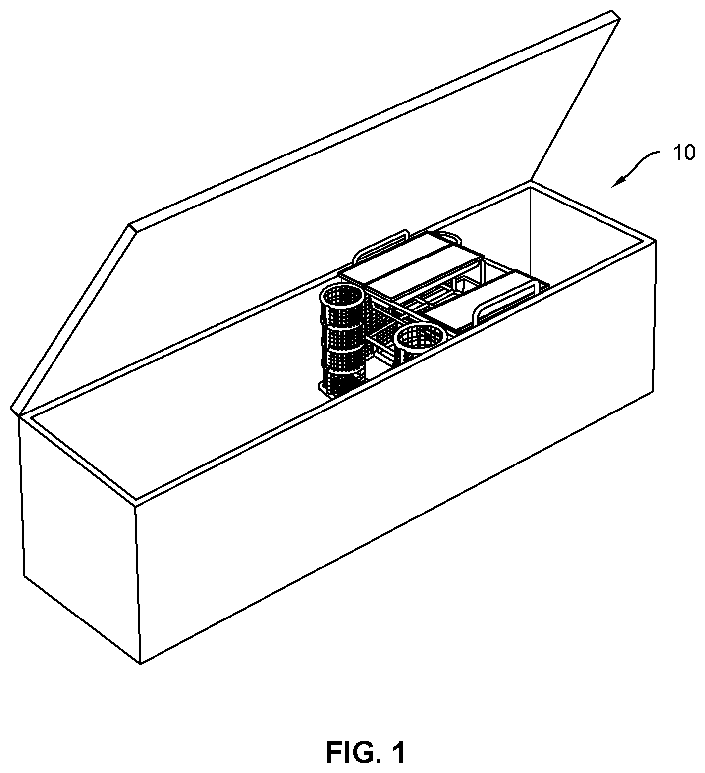 Patent US12590756 — D.F.R. deep freezer rack — Figure 1