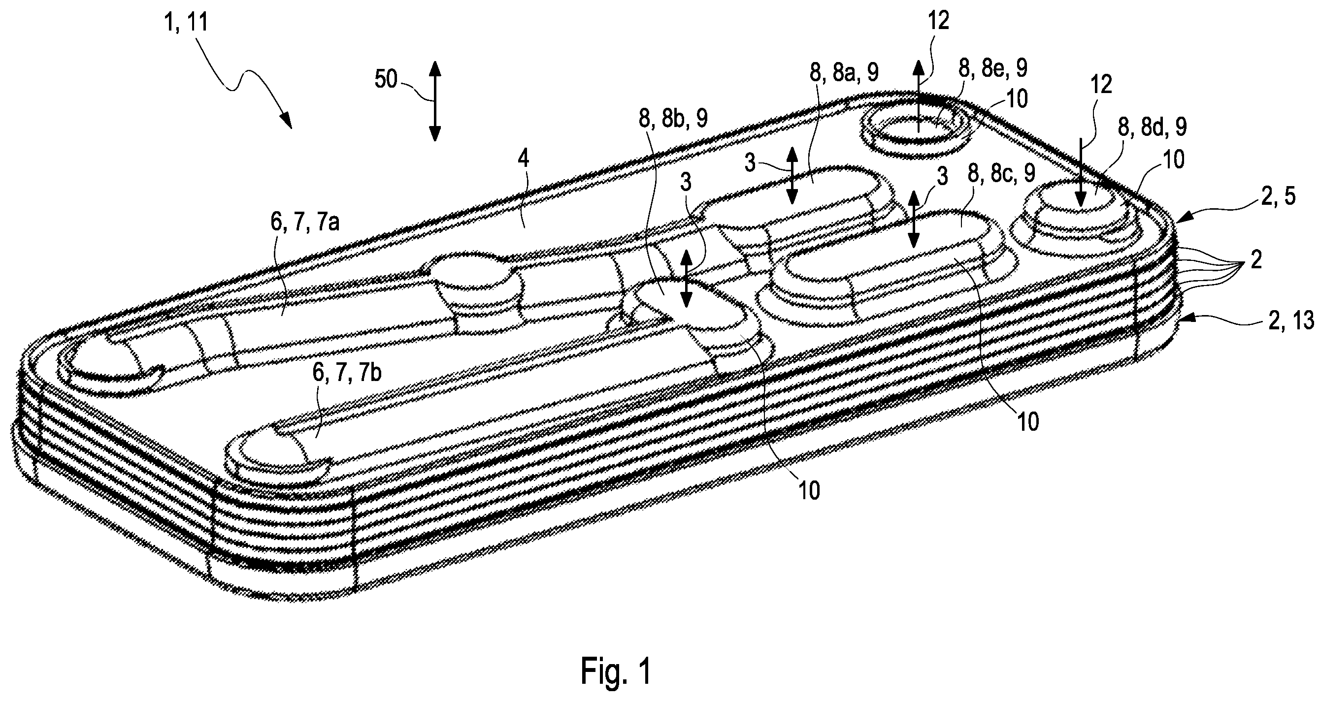 Patent US12590763 — Stacked disc heat exchanger for a thermal management module — Figure 1