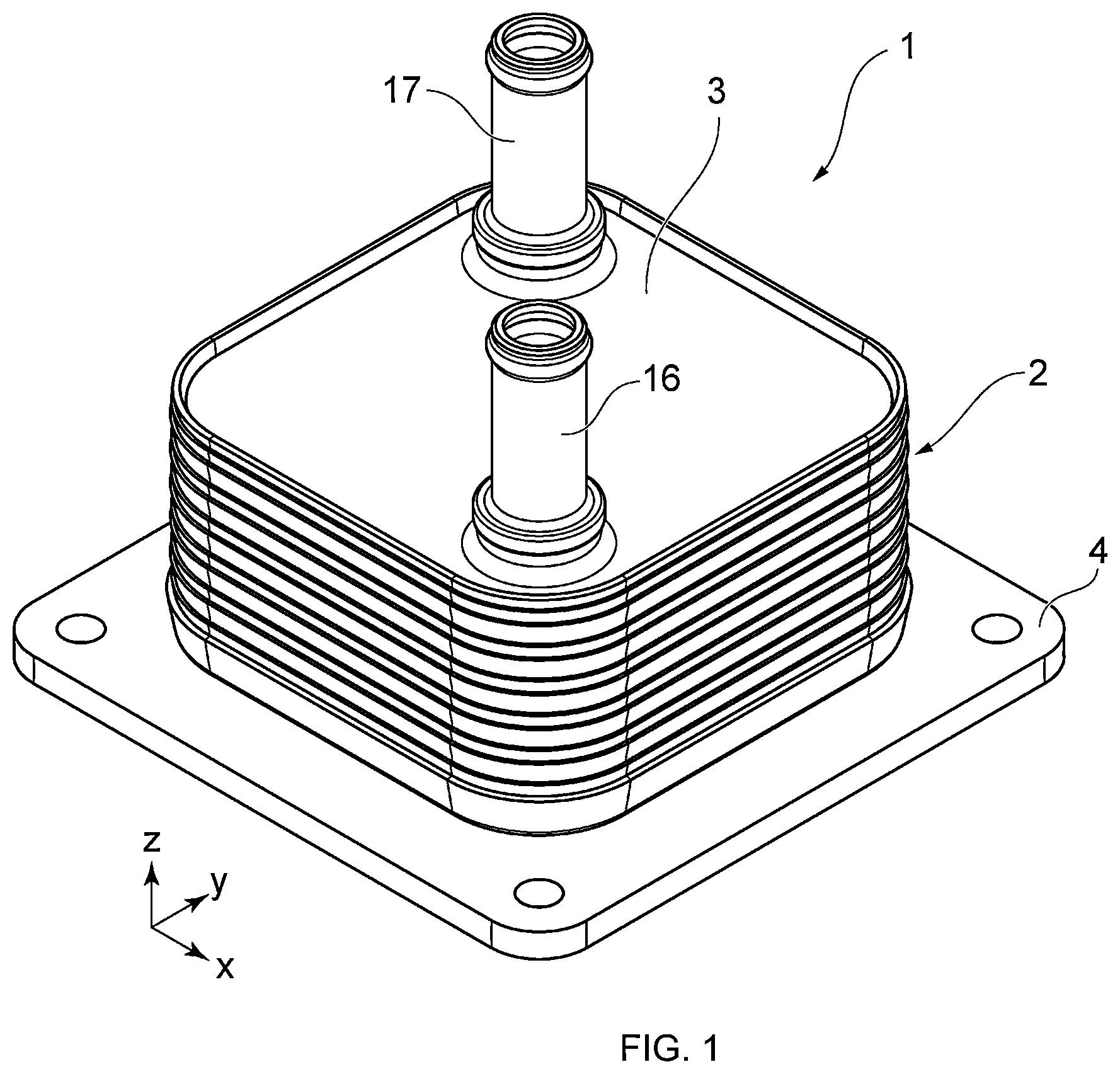 Patent US12590764 — Heat exchanger — Figure 1