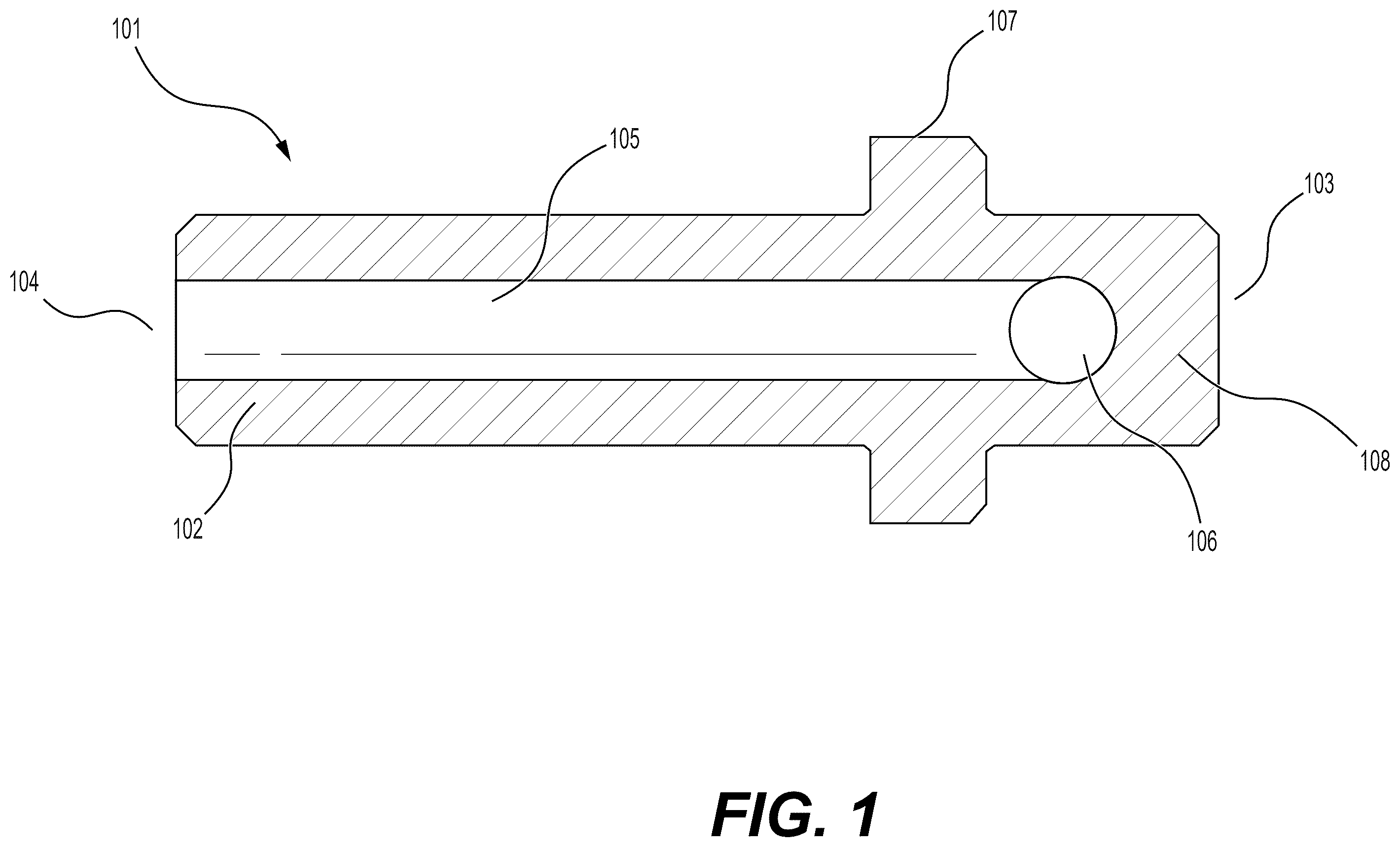 Patent US12590776 Figure 1 – Discreet blank firing adapter