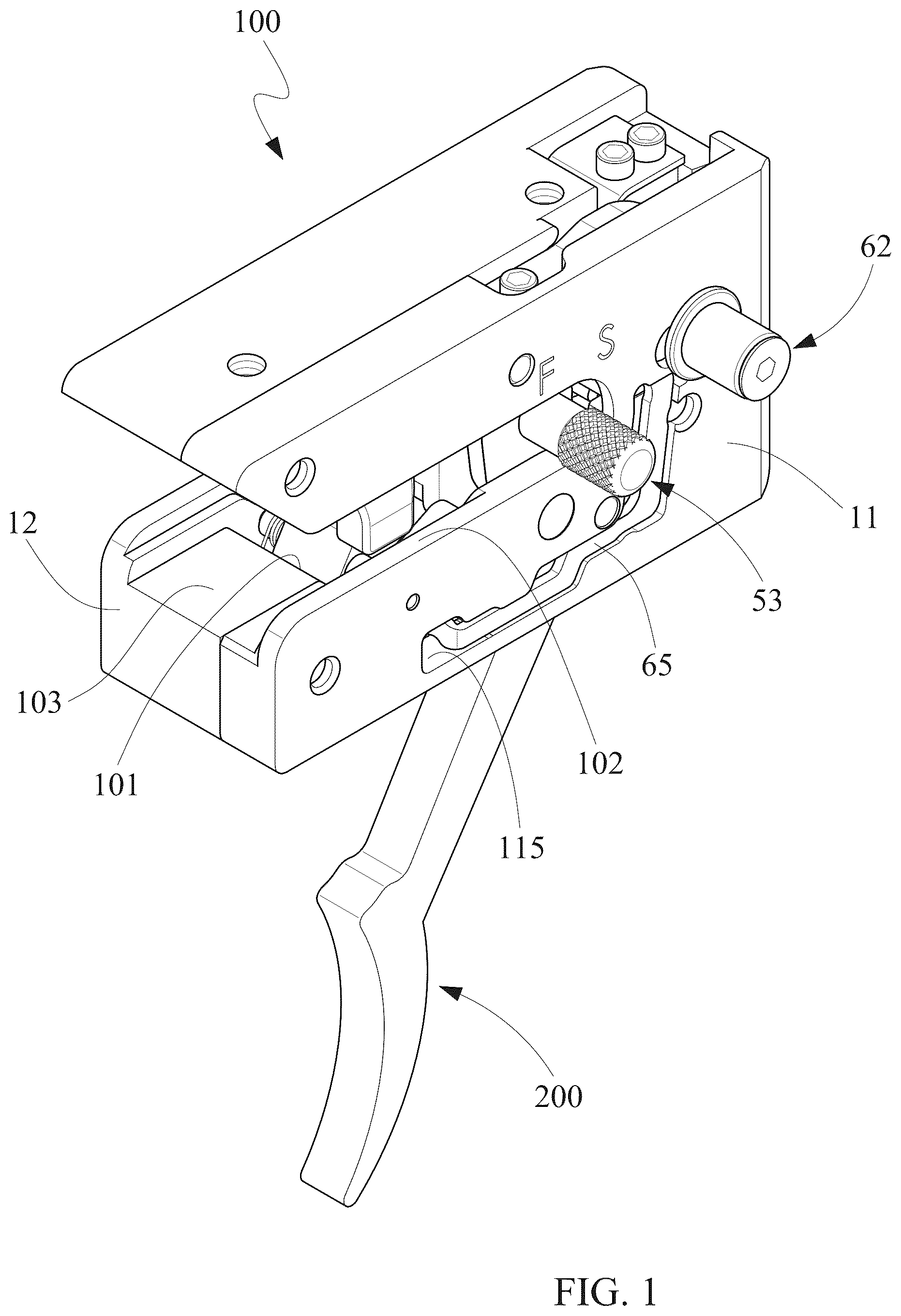 Patent US12590778 — String-unloading apparatus of a crossbow — Figure 1