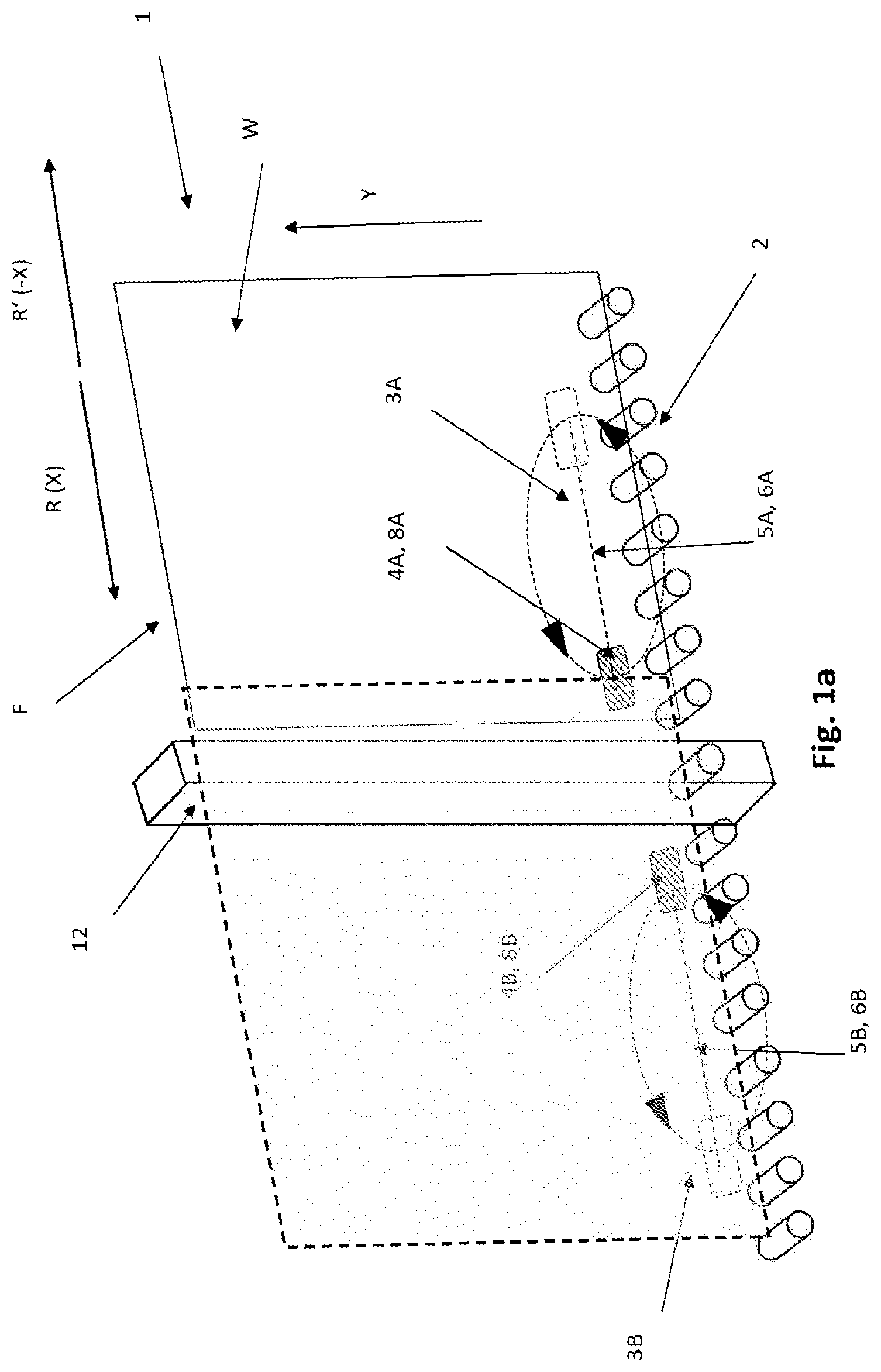 Patent US12590791 — Apparatus for measuring sheet-like workpieces, in particular flat glass panes or insulating glass elements — Figure 1