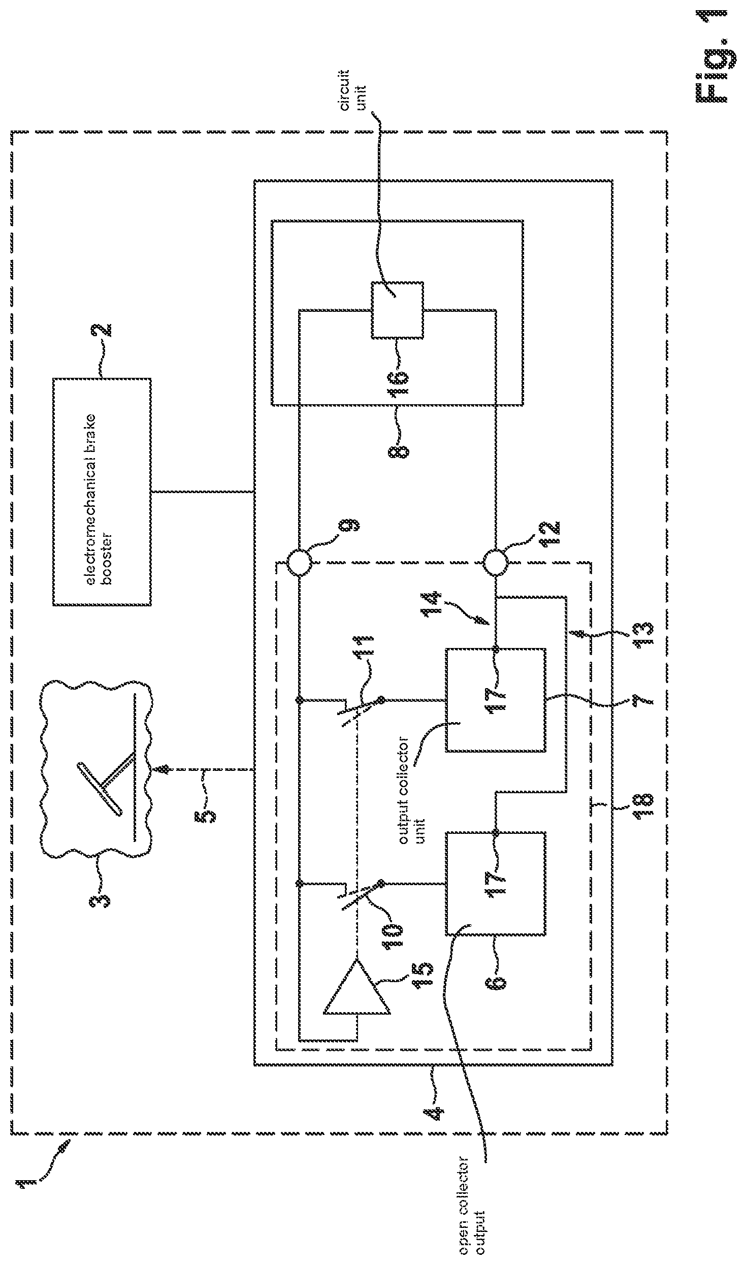 Patent US12590823 Figure 1 – Sensor module including an energy saving operation mode