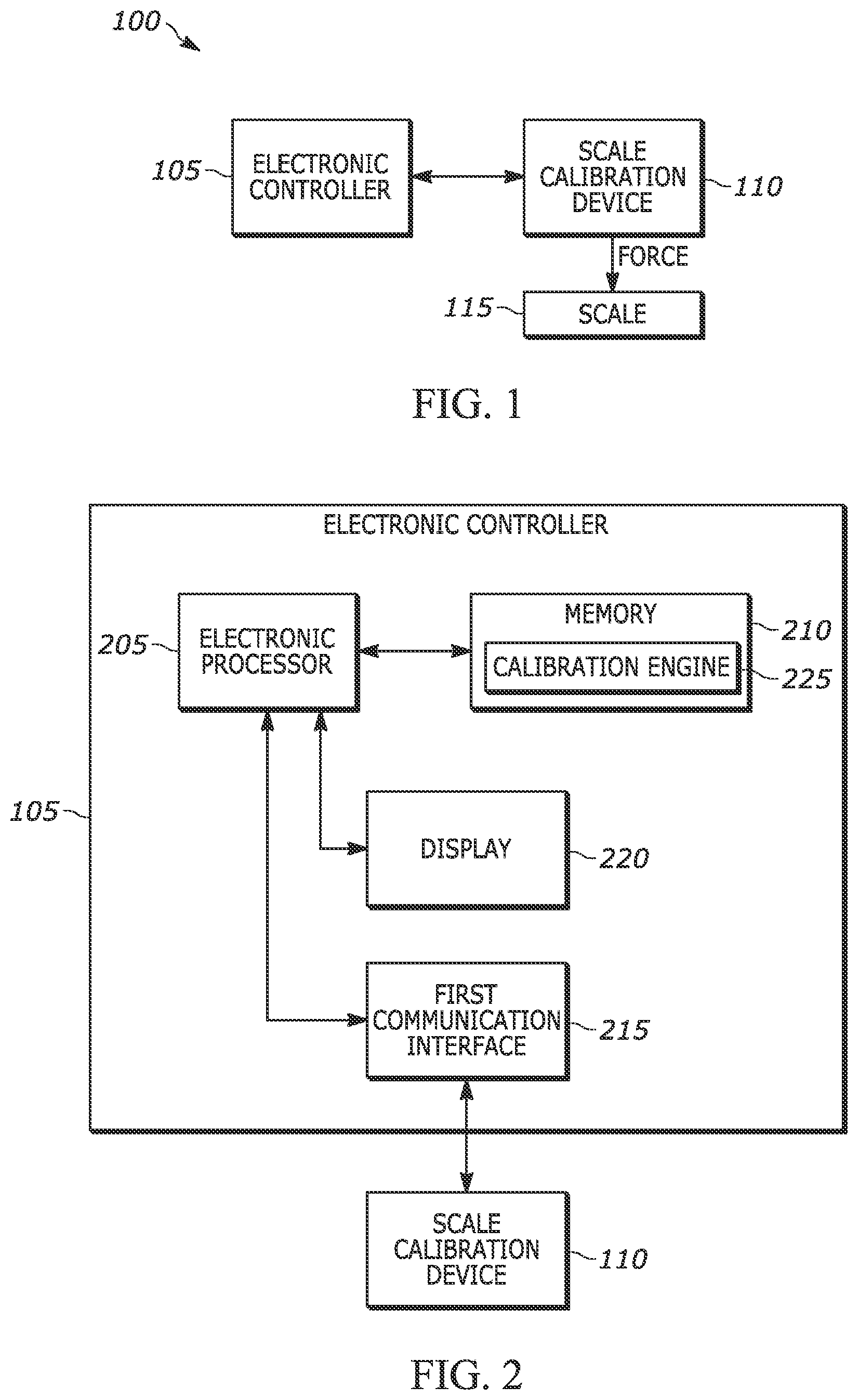 Patent US12590830 — Systems and methods for scale calibration — Figure 1