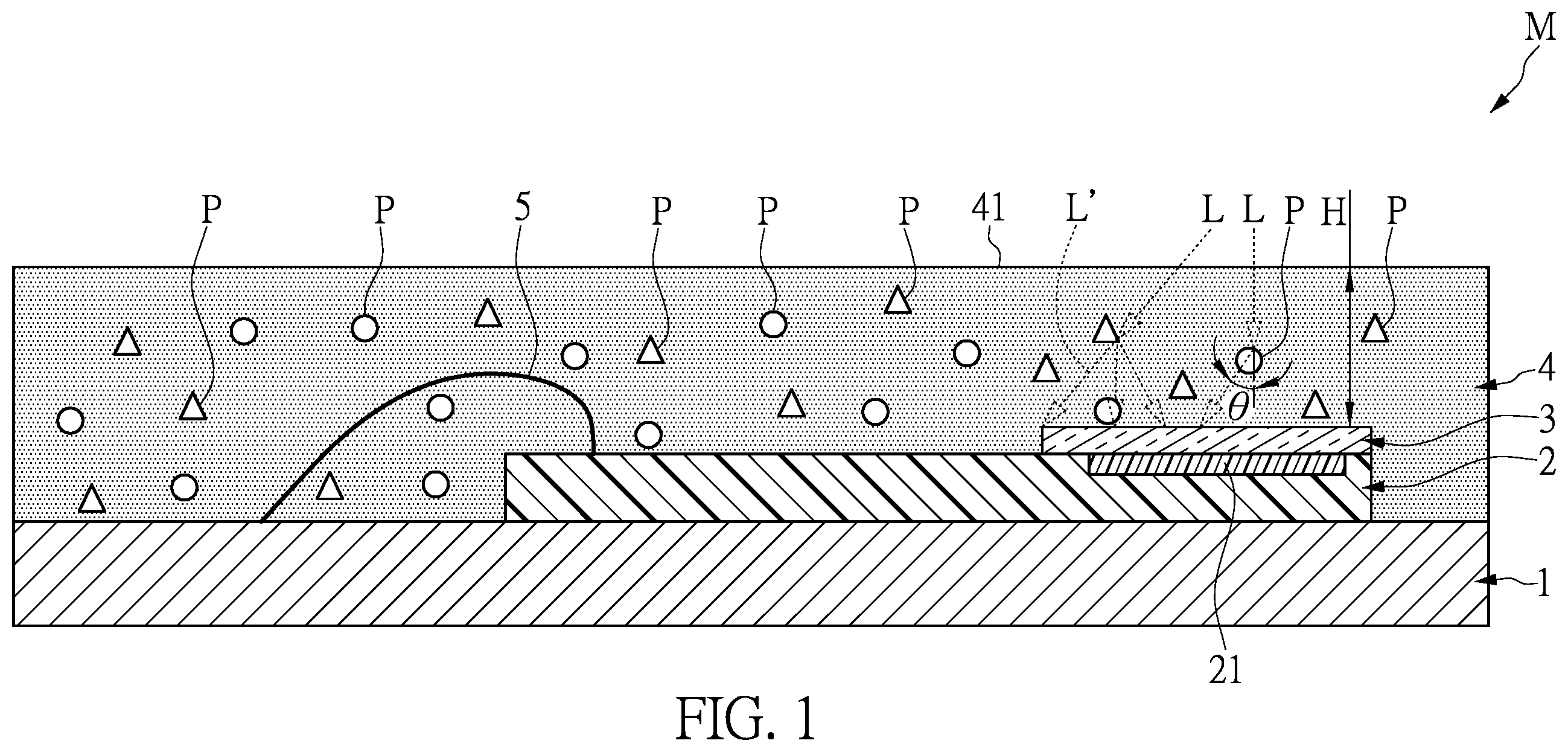 Patent US12590835 — Electronic device and sensor package with optical functional layer thereof — Figure 1