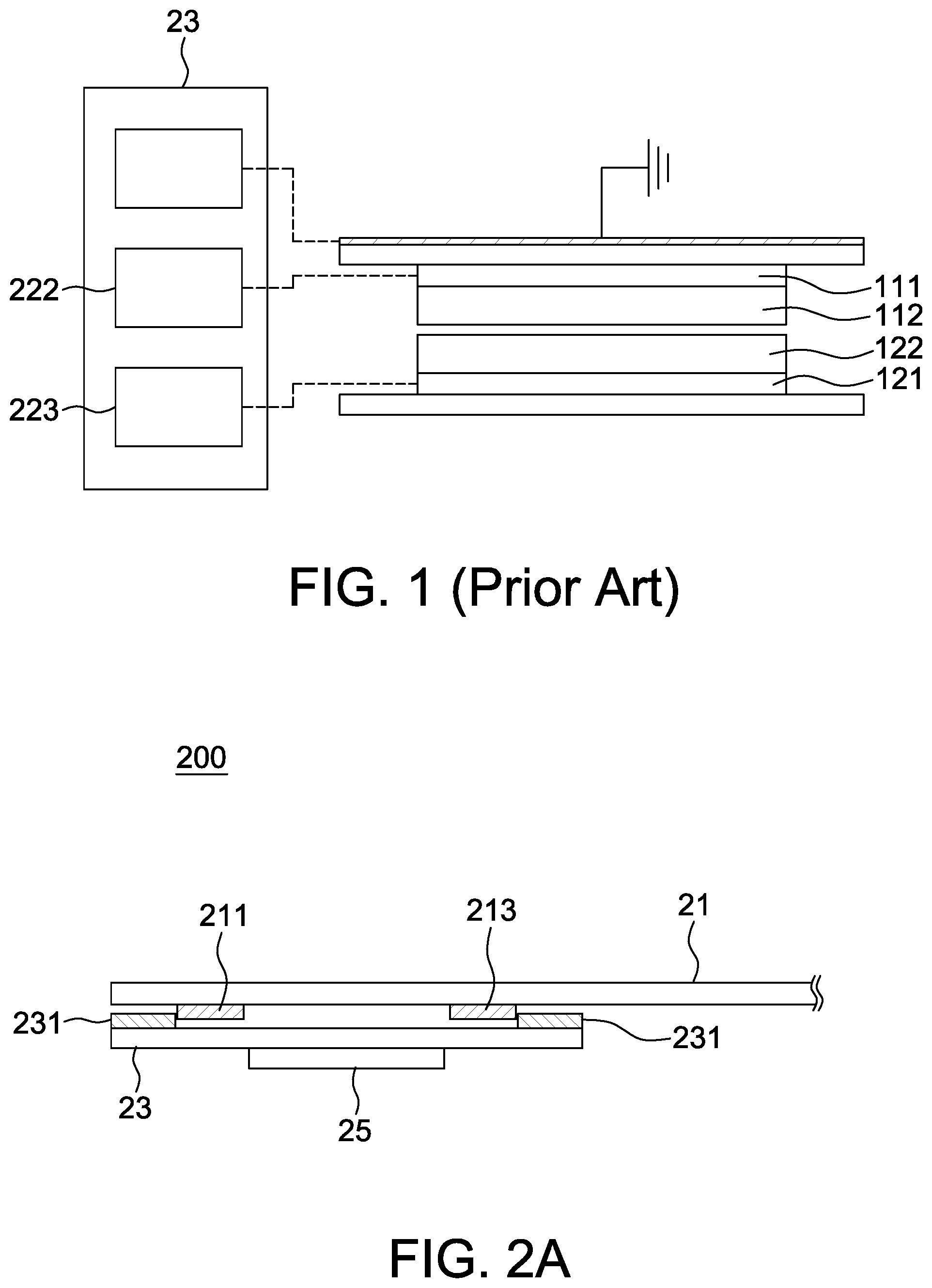 Patent US12590852 — Force sensor with polymer material layer — Figure 1